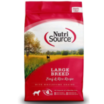 Nutrisource NUTRISOURCE Large Breed Beef Rice Dog 30#