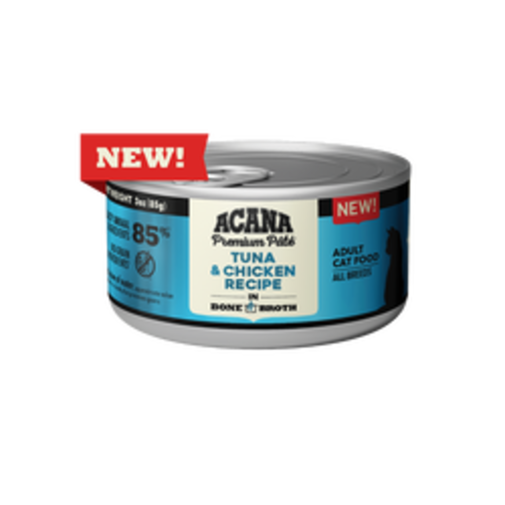 Acana ACANA Premium Pate Tuna & Chicken Recipe in Bone Broth Wet Cat Food 3 oz