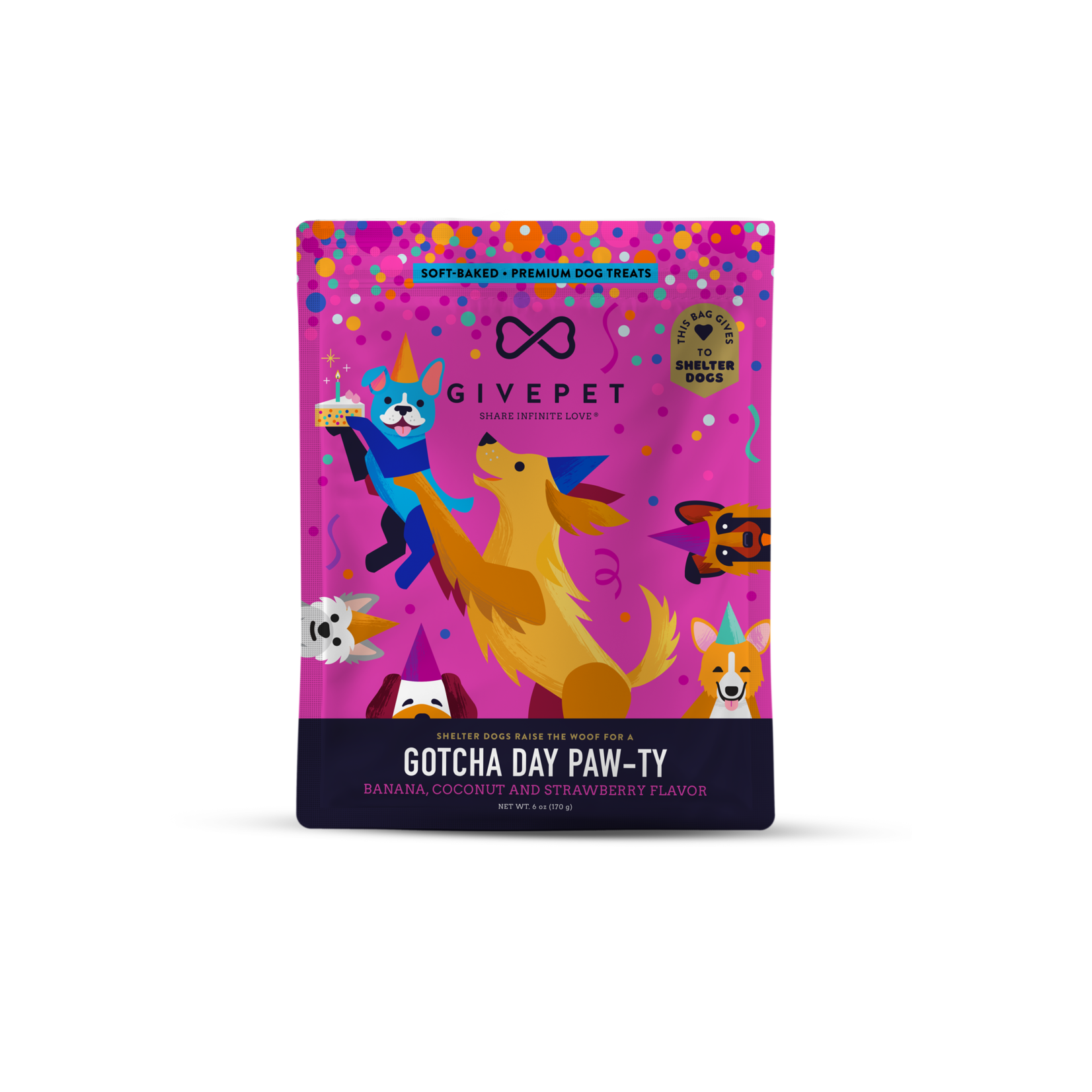 GivePet GIVEPET GOTCHA DAY PAWTY 6 OZ