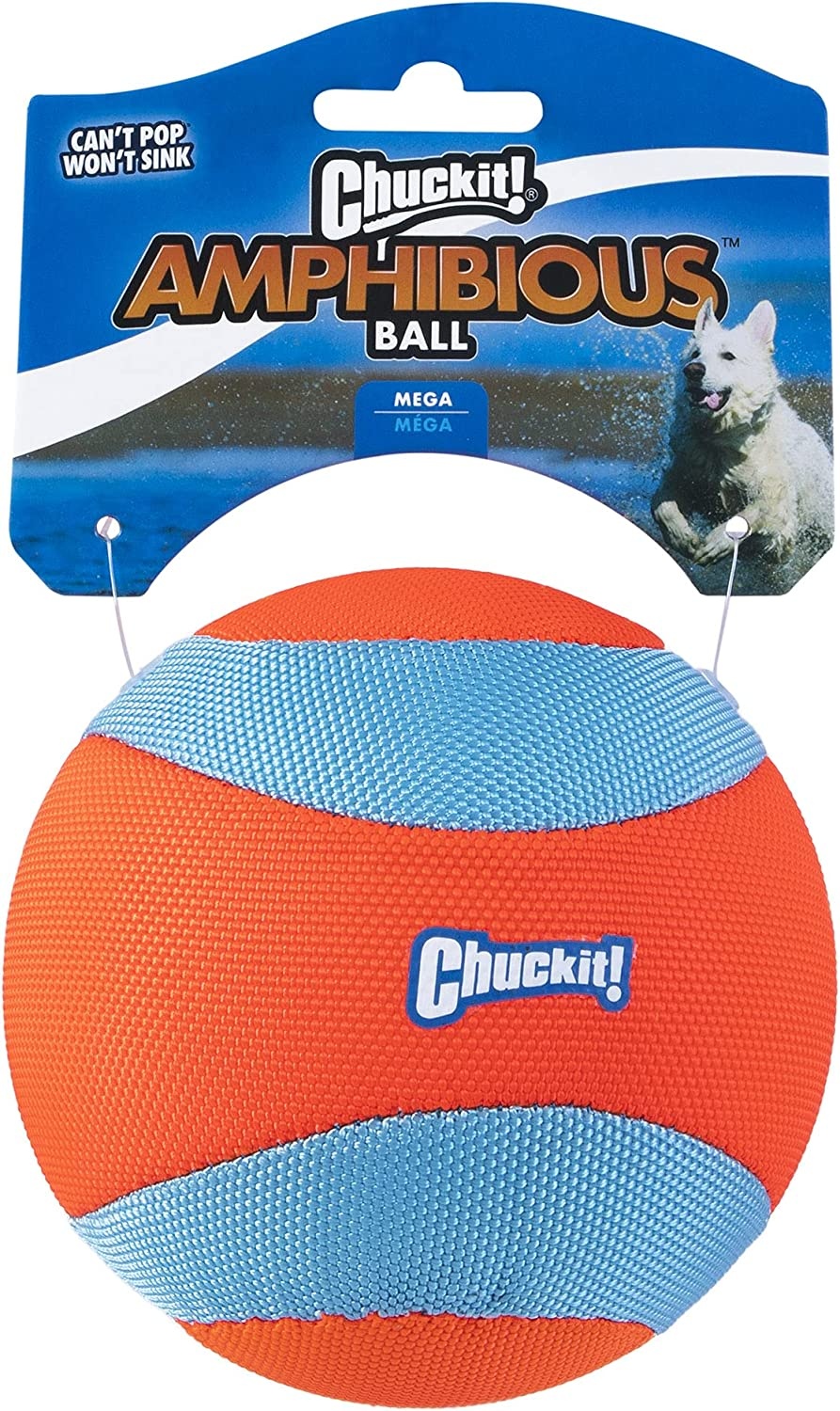 Chuckit! Amphibious Mega Ball - Large Durable Dog Toy for Indoor and Outdoor Play main image 1