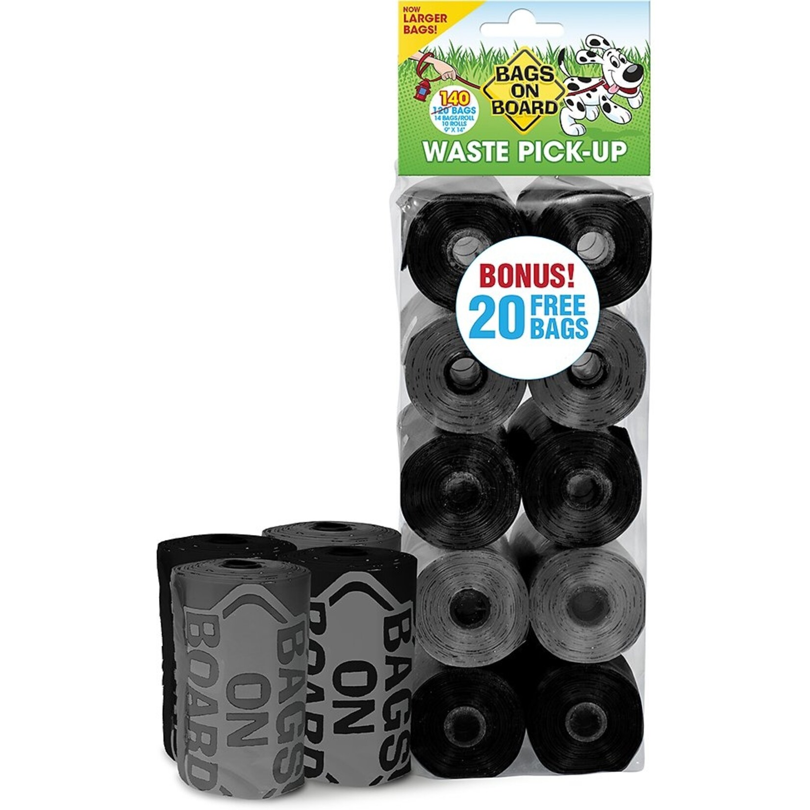 BAGS ON BOARD 140 Bag Refill (10pk) *Special Order*
