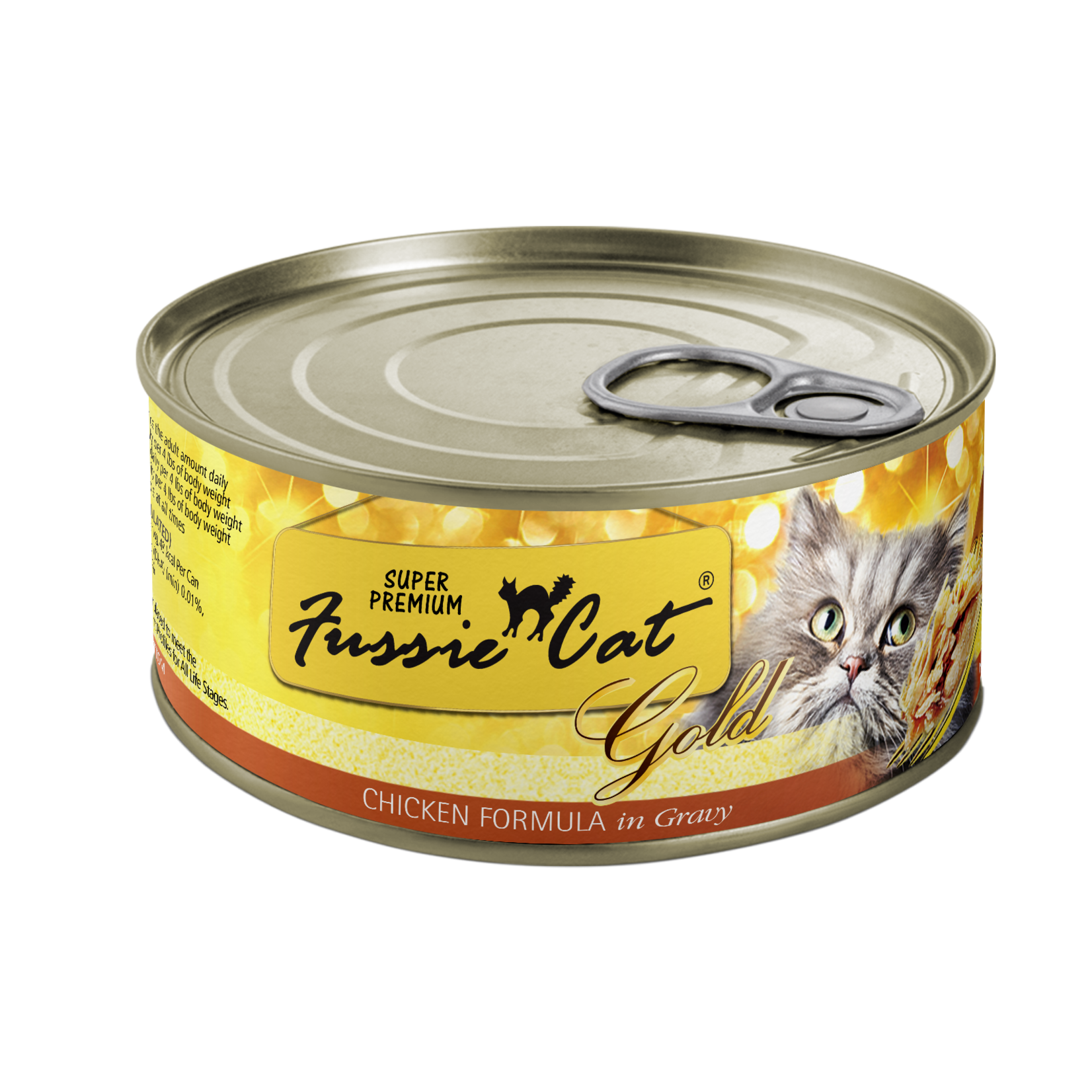 Fussie Cat FUSSIE Super Premium Chicken in Gravy Cat Can 2.82oz