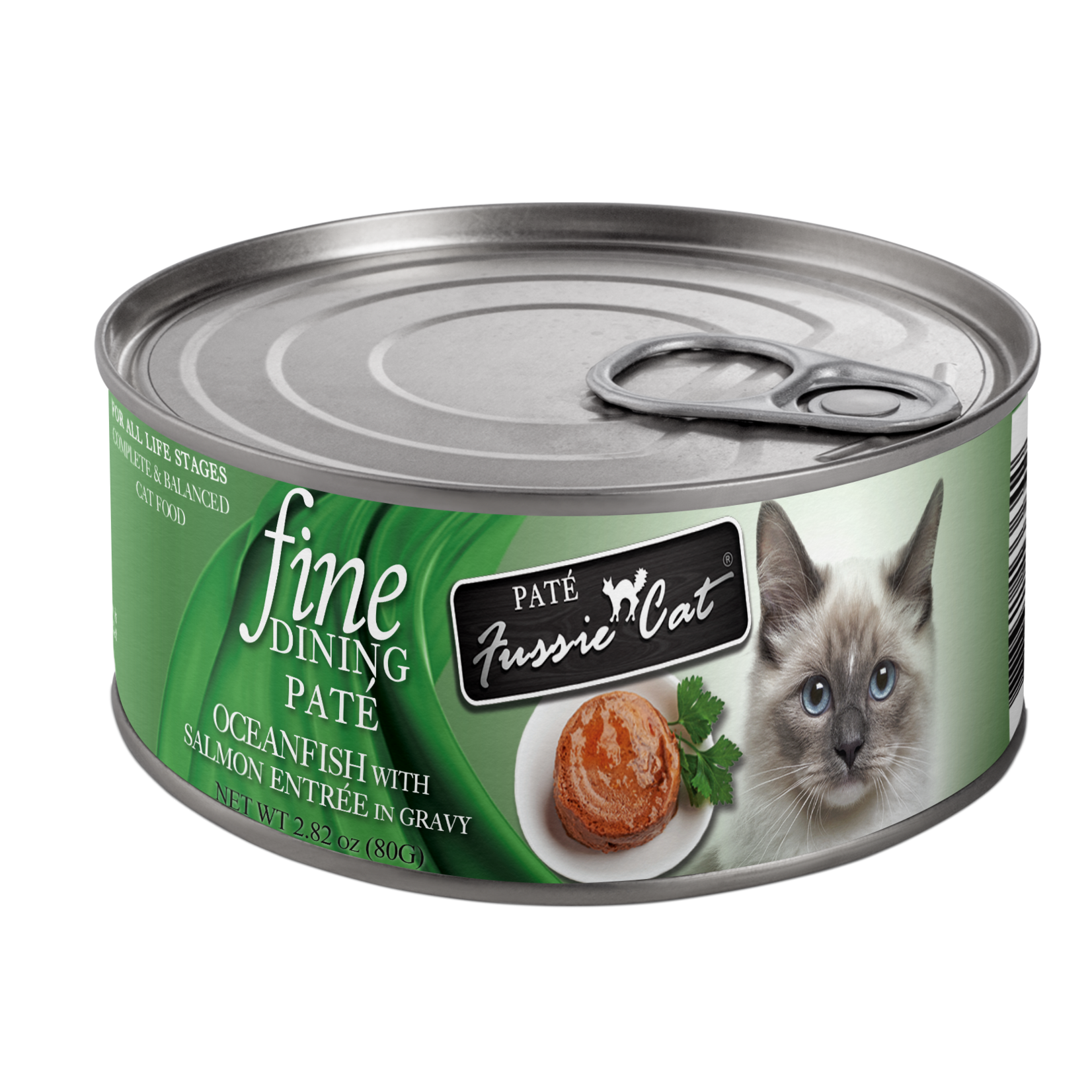 Fussie Cat FUSSIE Fine Dining Pate Oceanfish Cat Can 2.82oz