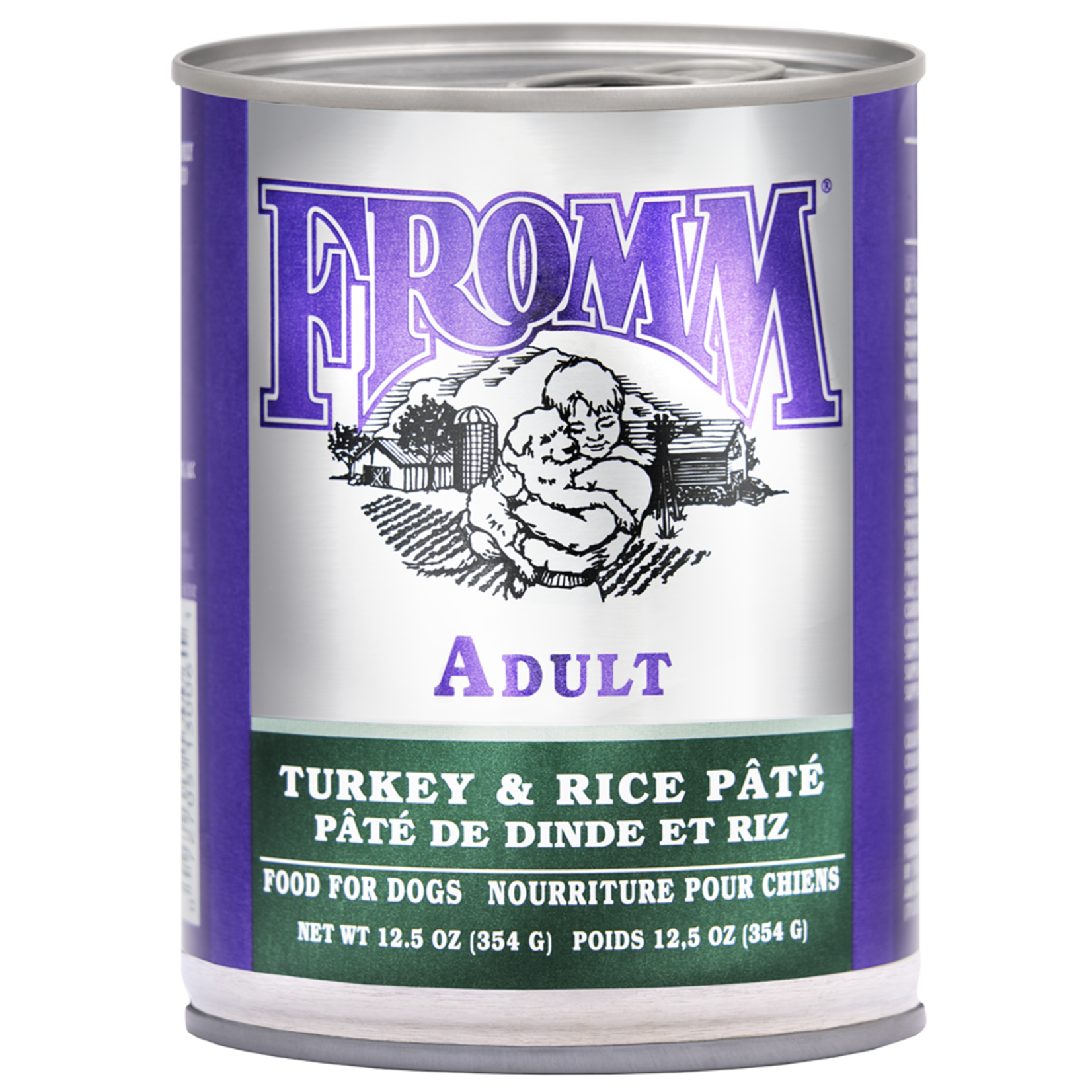 Fromm Family FROMM CLASSIC PATE TURKEY & RICE 12.5 OZ