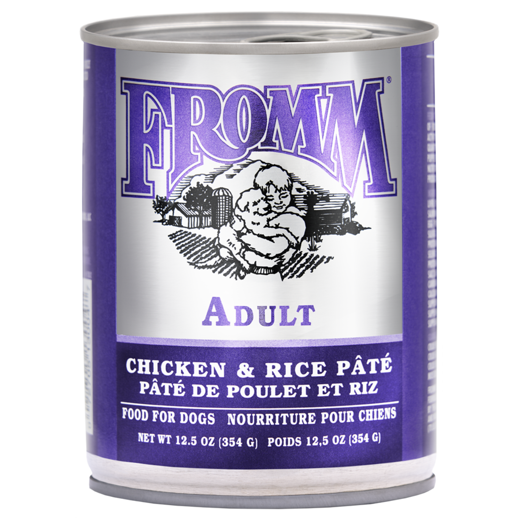 Fromm Family FROMM Classic Pate Chicken Rice Dog Can 12.5oz