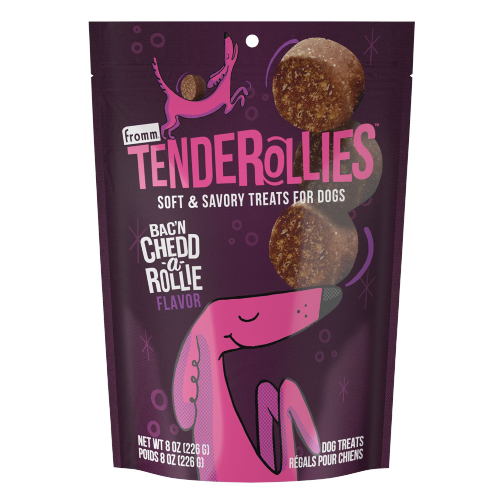 Fromm Family FROMM SOFT TENDEROLLIES BACON & CHEESE 8 OZ