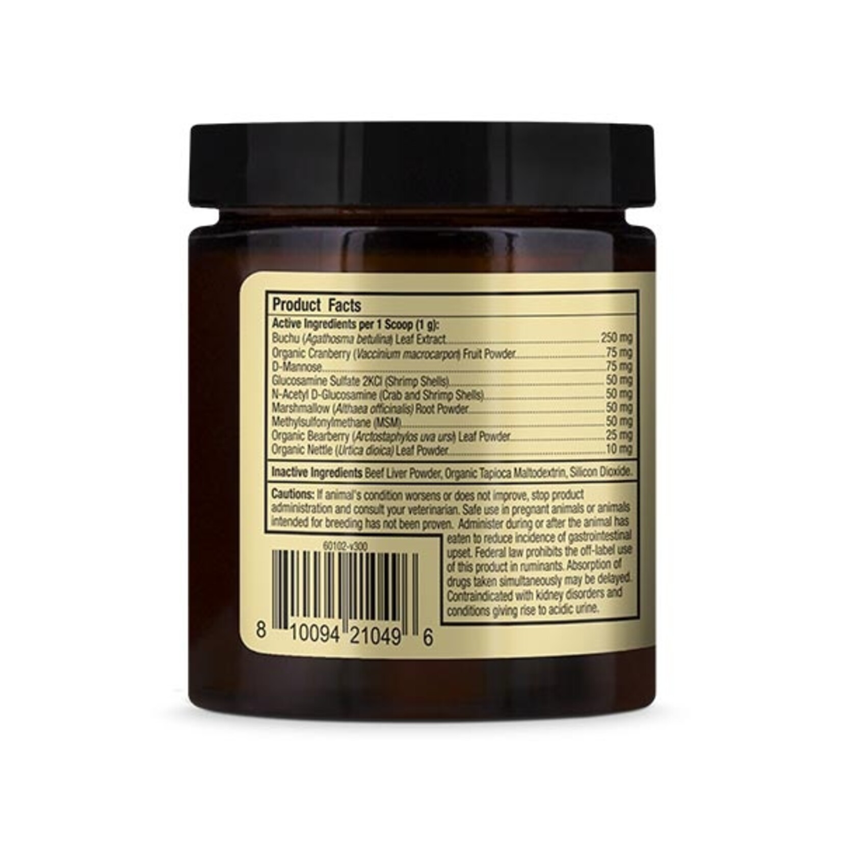 MERCOLA Bladder Support Dog & Cat 9.5oz St Petersbark, LLC