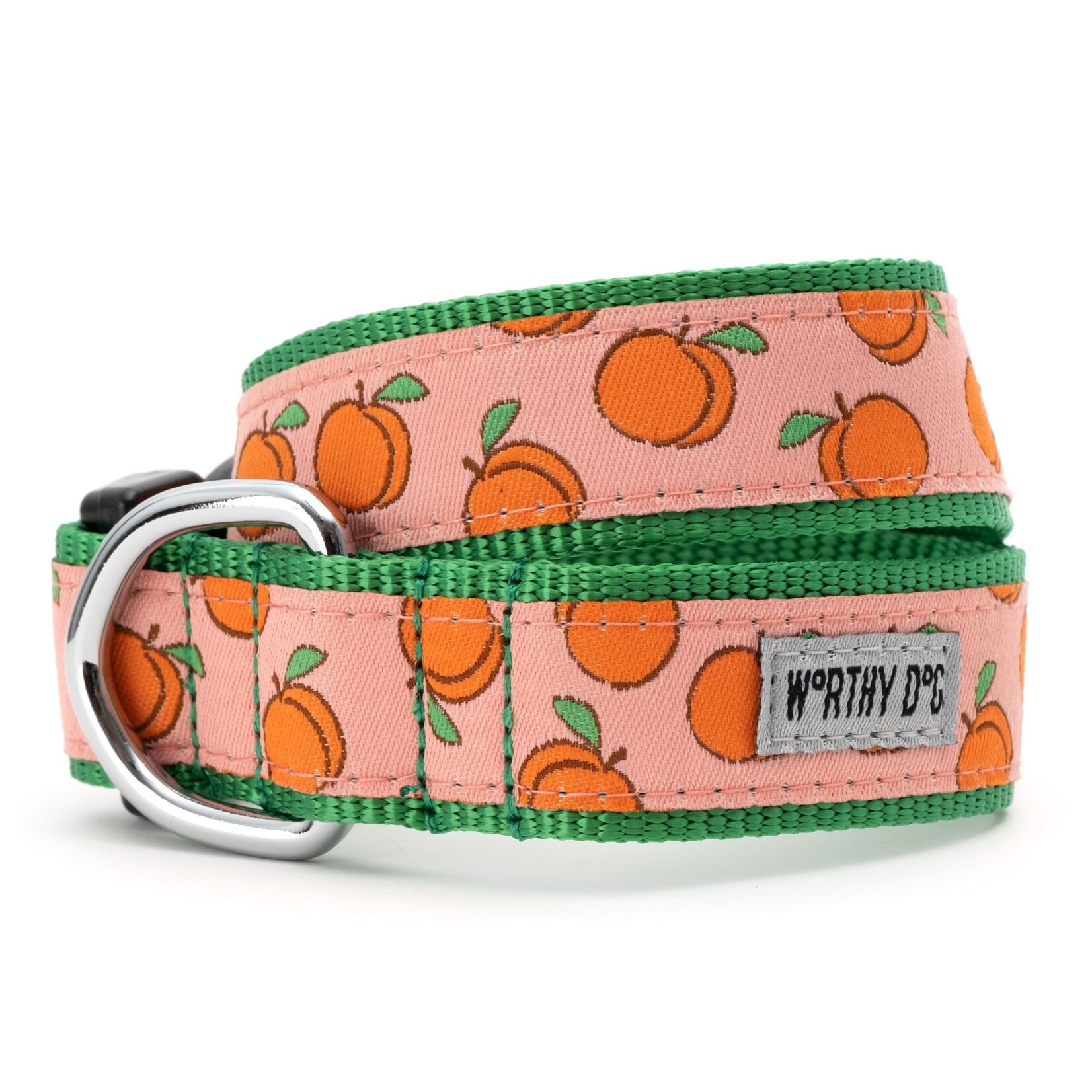 Worthy Dog THE WORTHY DOG Dog Collar Peachy Keen