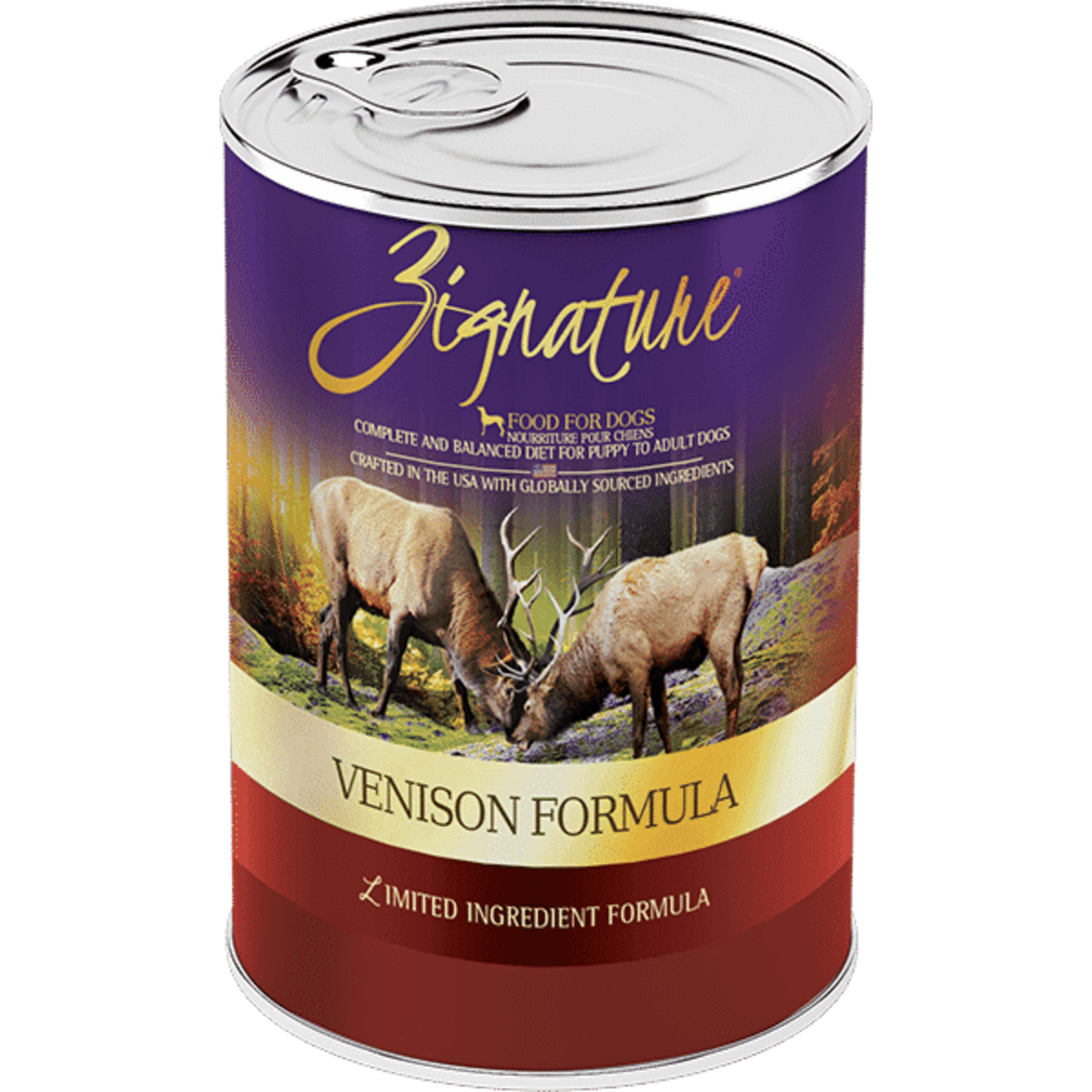 Zignature Zignature Venison Limited Ingredient Formula Wet Dog Food 13 oz
