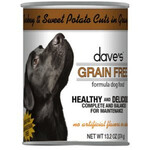Dave's Pet Food DAVE'S GF Turkey & Sweet Potato in Gravy Dog 13.2oz *Special Order*