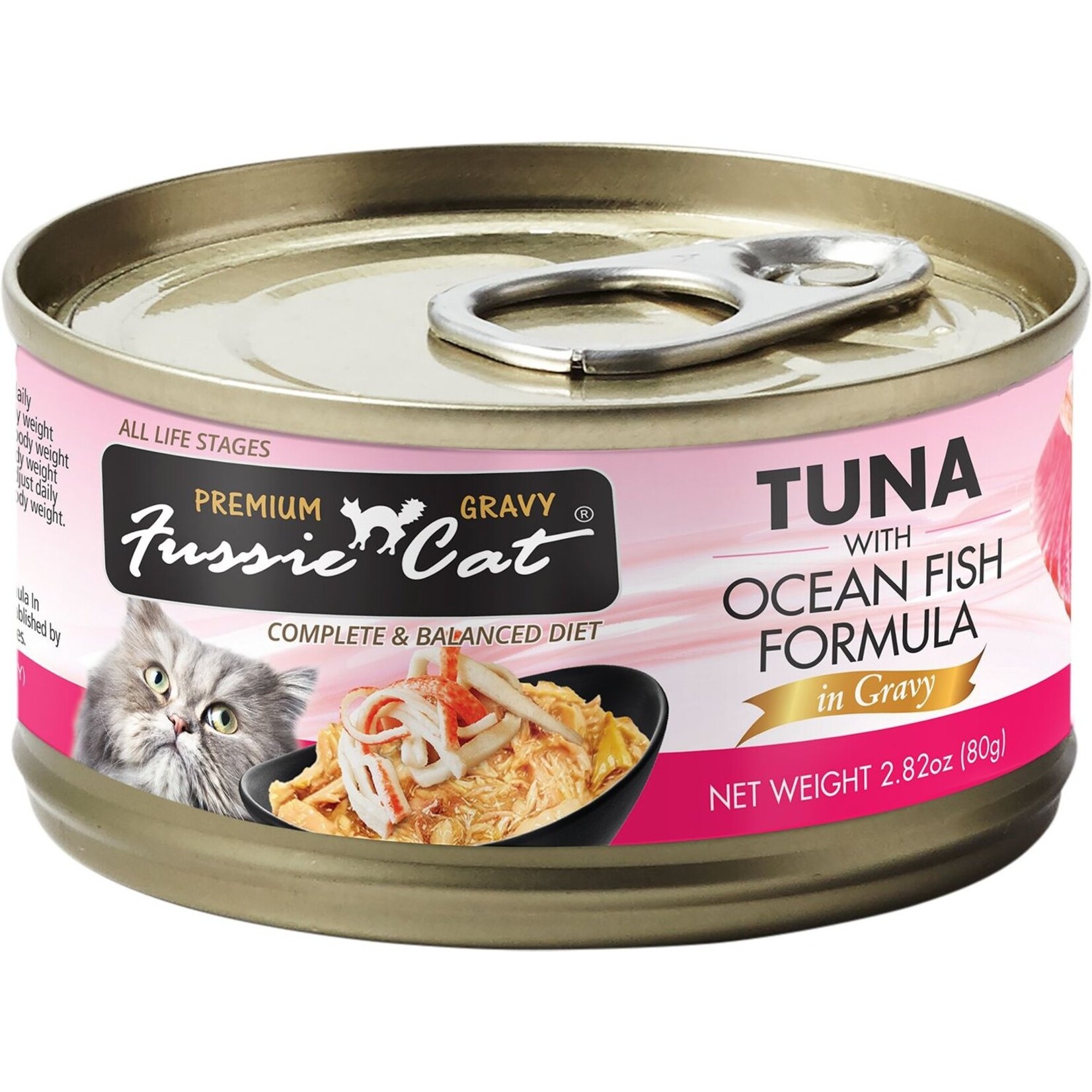 Fussie Cat FUSSIE Tuna Oceanfish in Gravy Cat 2.82oz