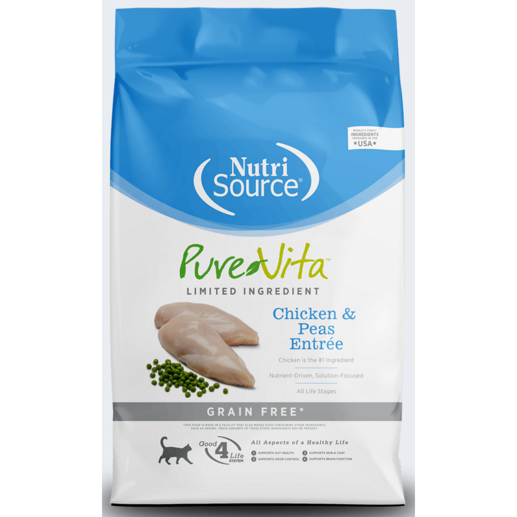 Pure Vita Pure Vita Grain Free Chicken & Pea Cat Food