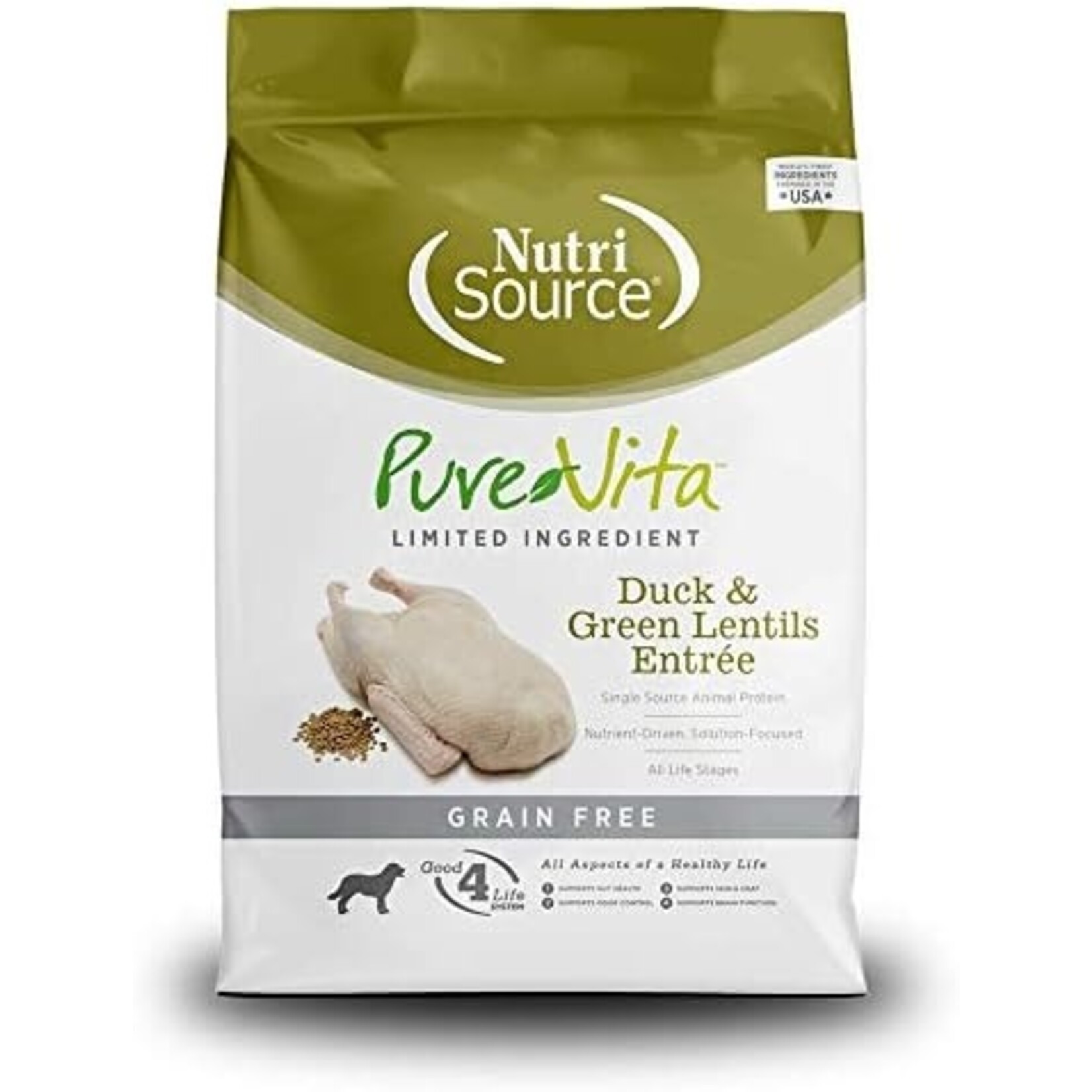 Pure Vita Pure Vita Grain Free Duck & Green Lentil Dog Food