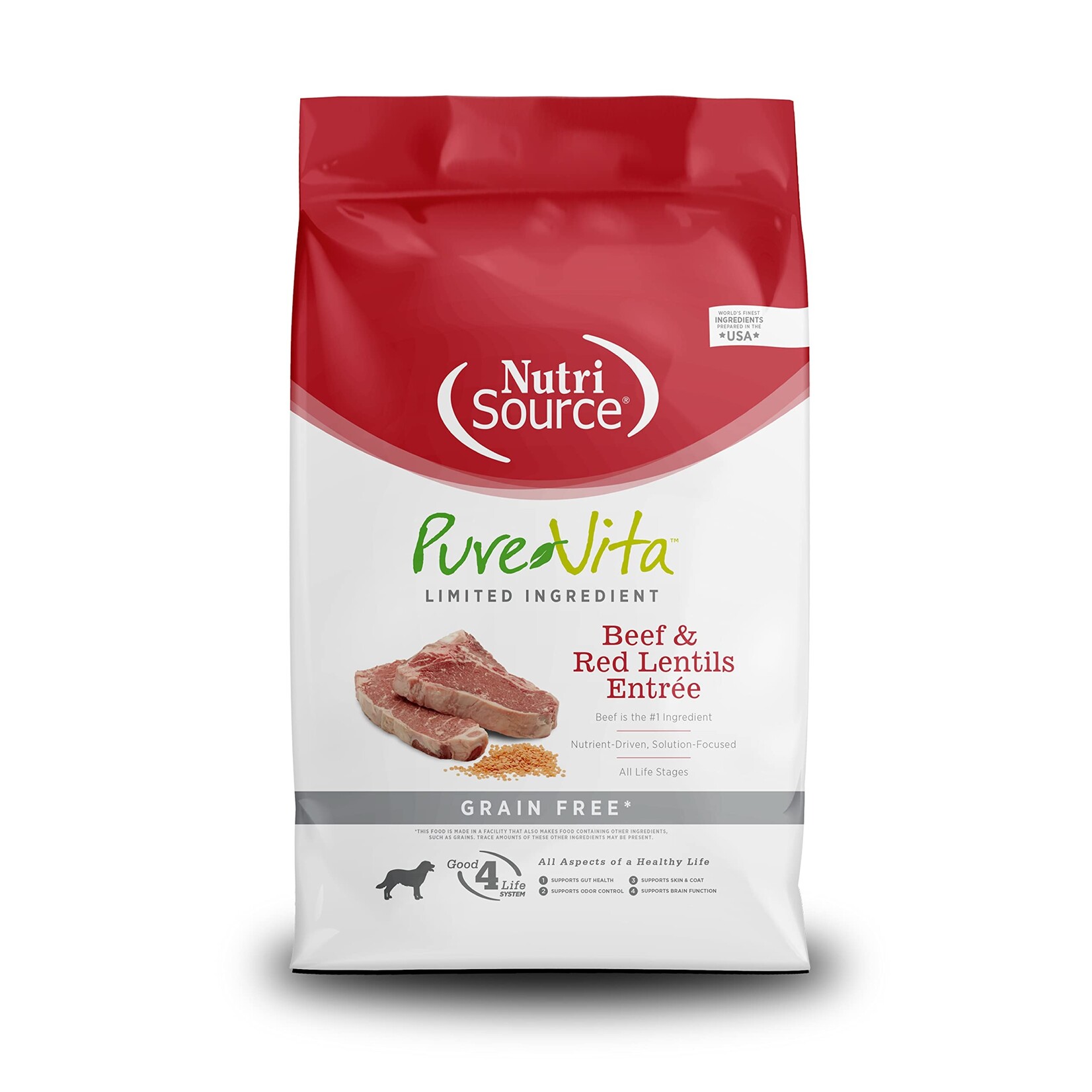Pure Vita Pure Vita Grain Free Beef & Lentil Dog Food