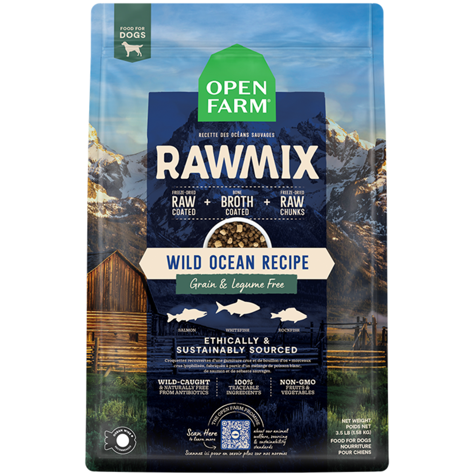 Open Farm OPEN FARM RawMix Grain Free Wild Ocean Dog