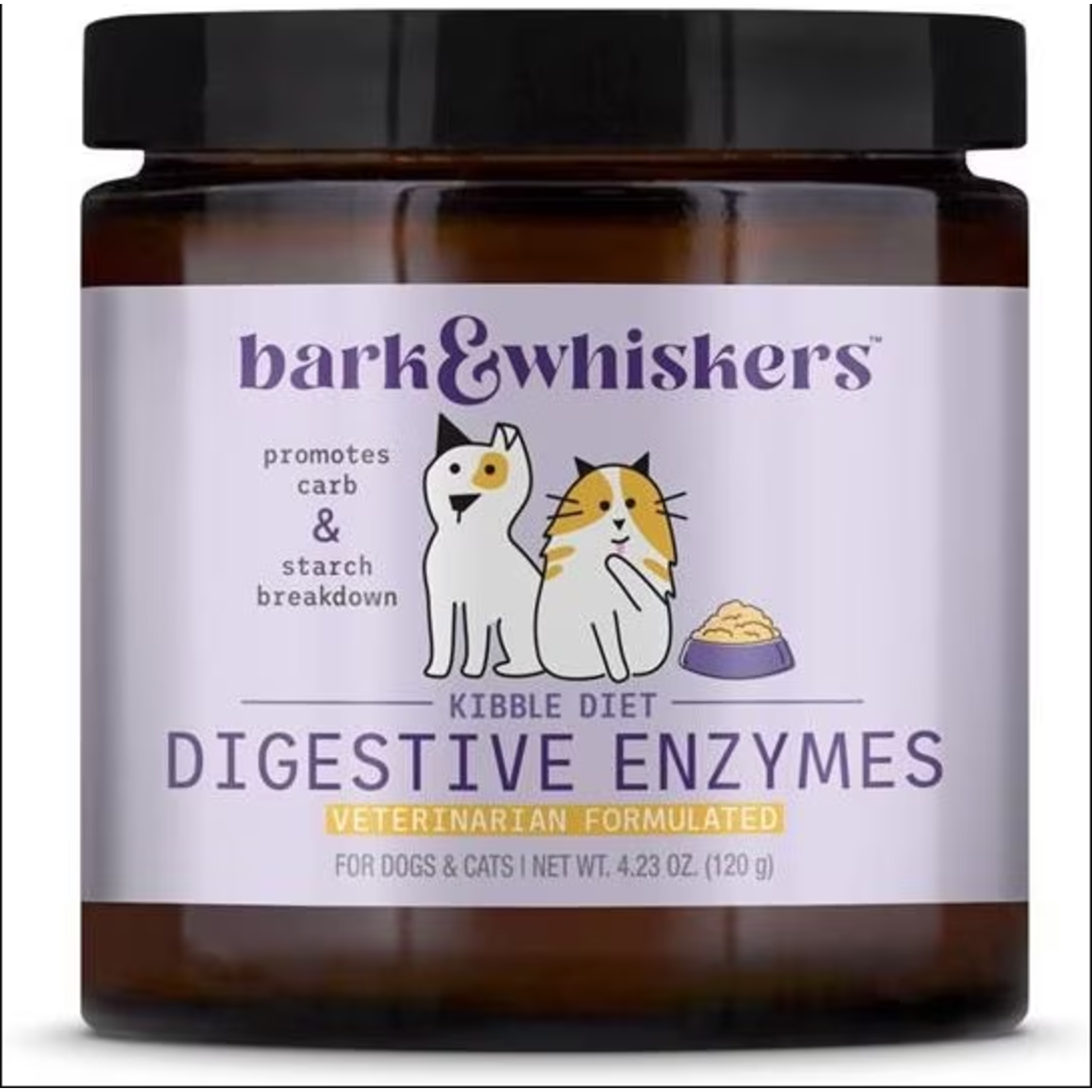Mercola Bark & Whiskers™ Digestive Enzymes - Kibble Diet 4.23oz