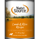 Nutrisource NutriSource Lamb Canned Dog Food 13oz