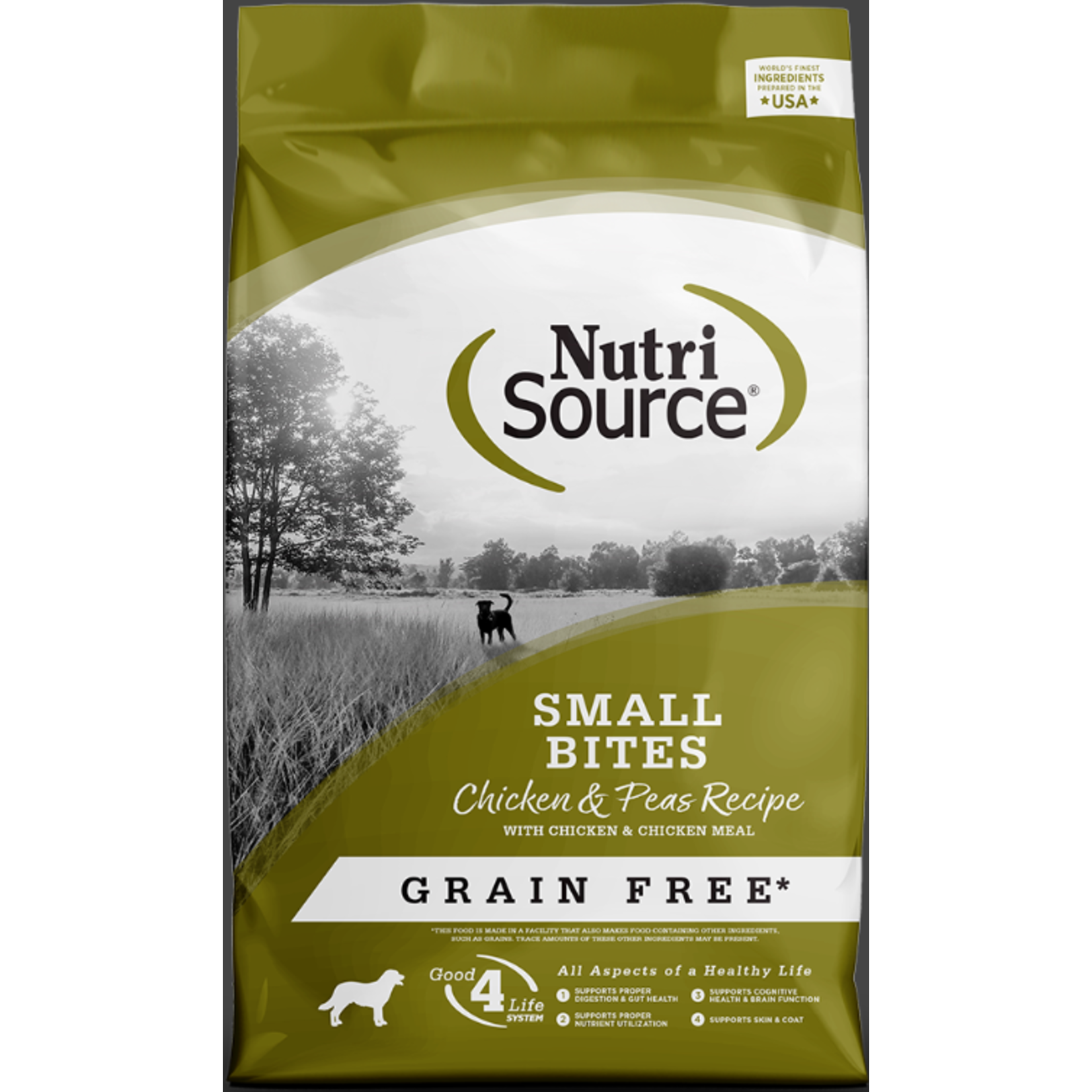 Nutrisource NutriSource Grain Free Small Breed Chicken & Pea Dog Food