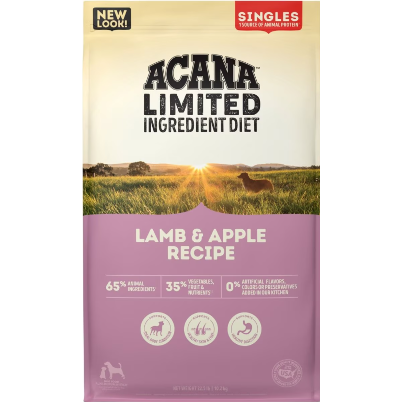 Acana Acana Lamb & Apple Singles  Dog Food