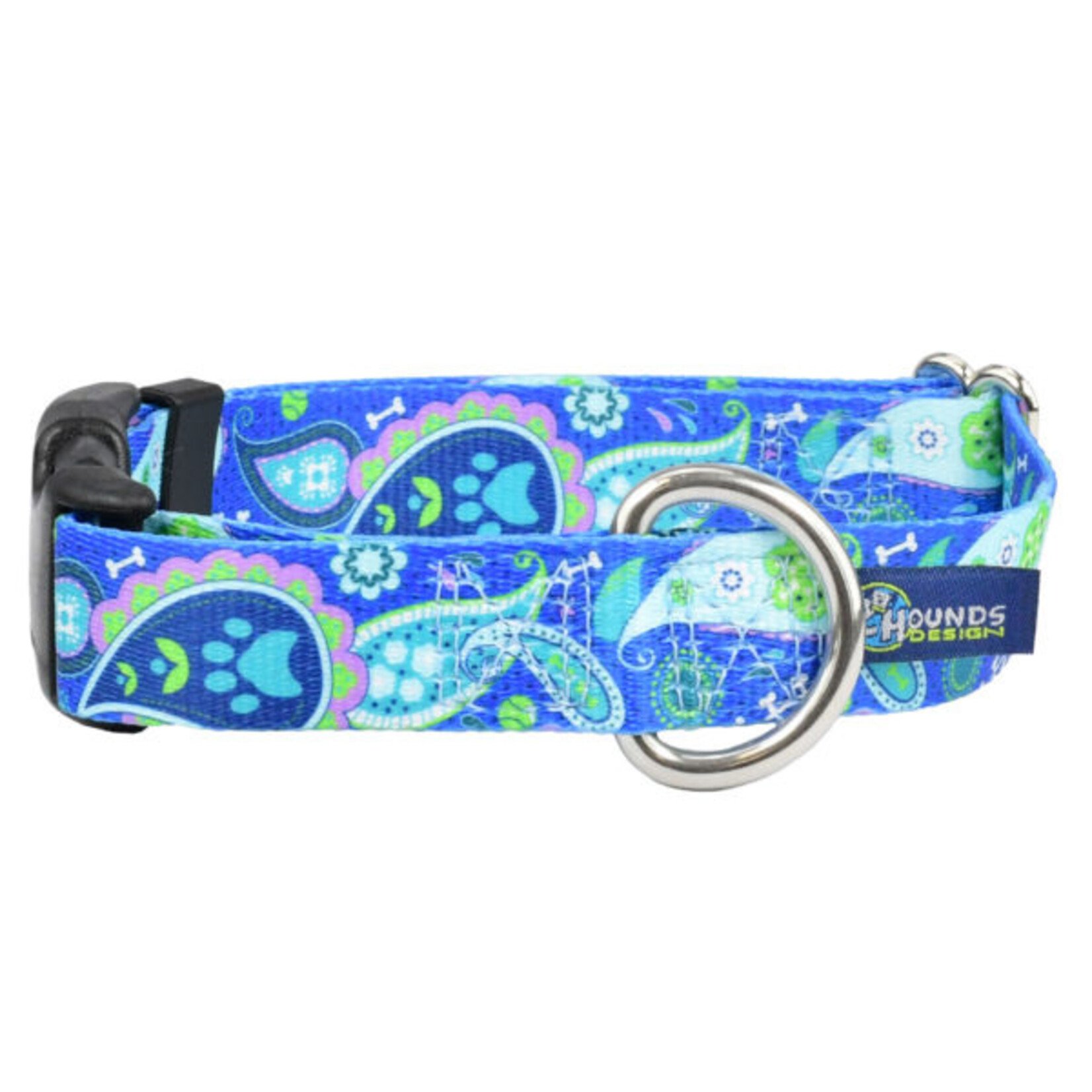 2 Hounds Design 2HOUNDS Martingale w Buckle Collar 1"