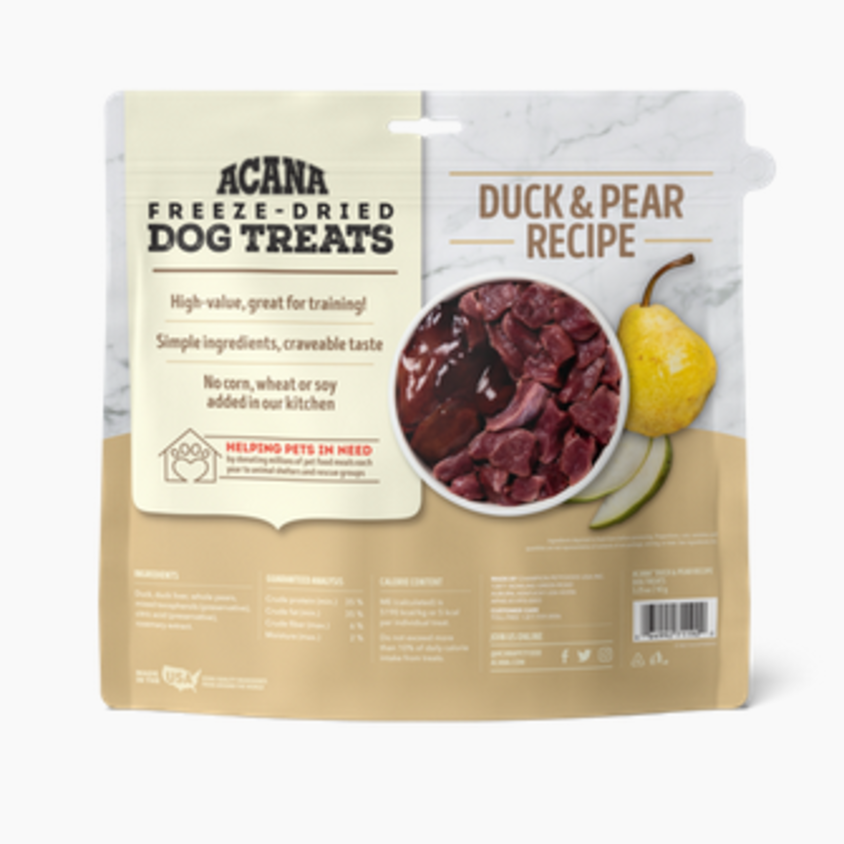 Acana Acana Singles Duck & Pear Dog Treat 3.25oz