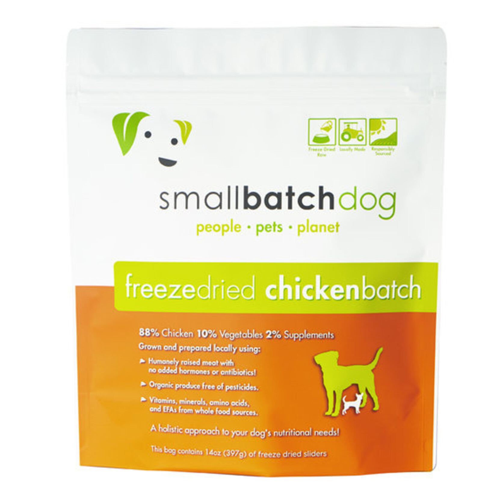 Smallbatch Smallbatch Dog Freeze-Dried Chicken Sliders Grain-Free 14 oz