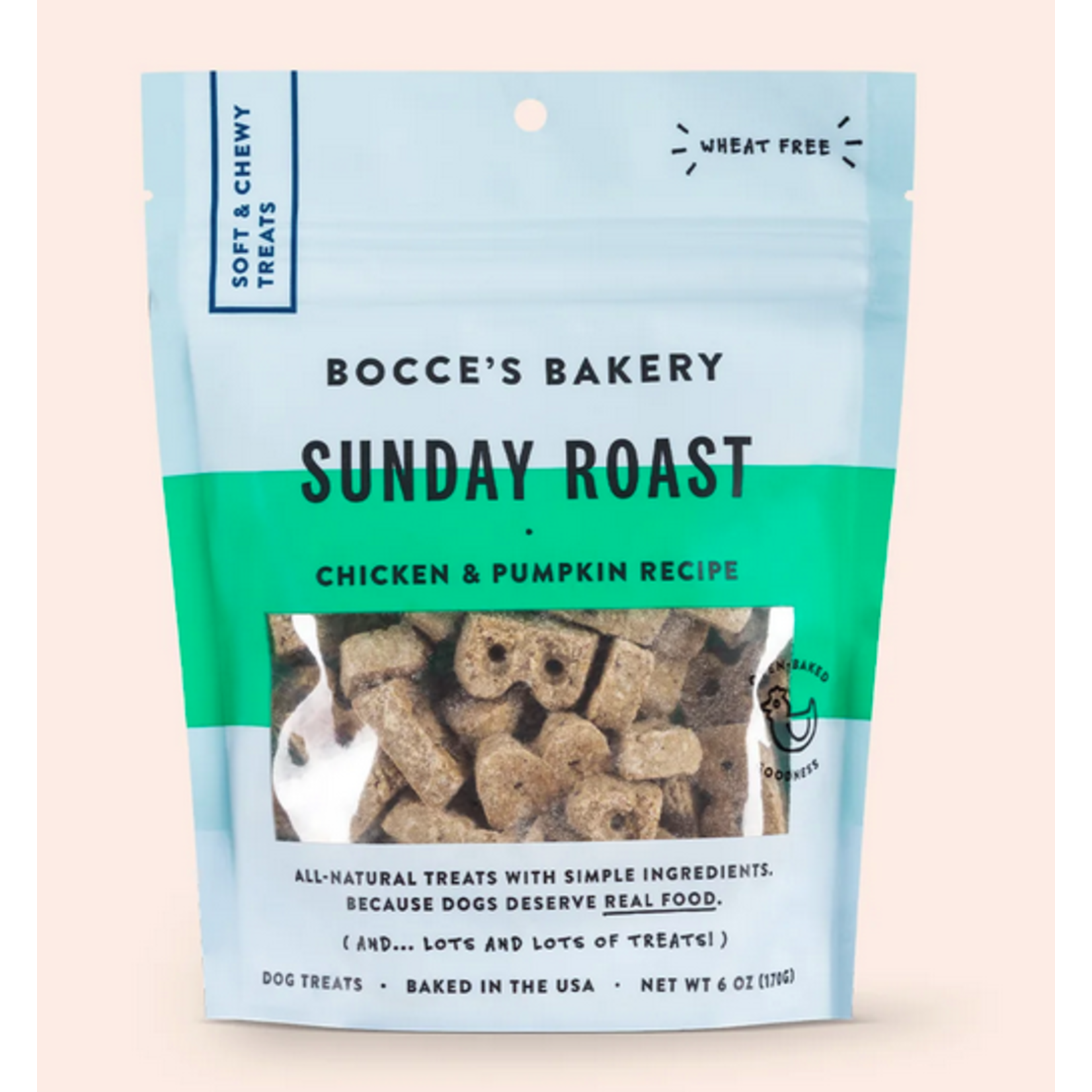 Bocce's BOCCE'S Soft & Chewy Sunday Roast Dog 6oz