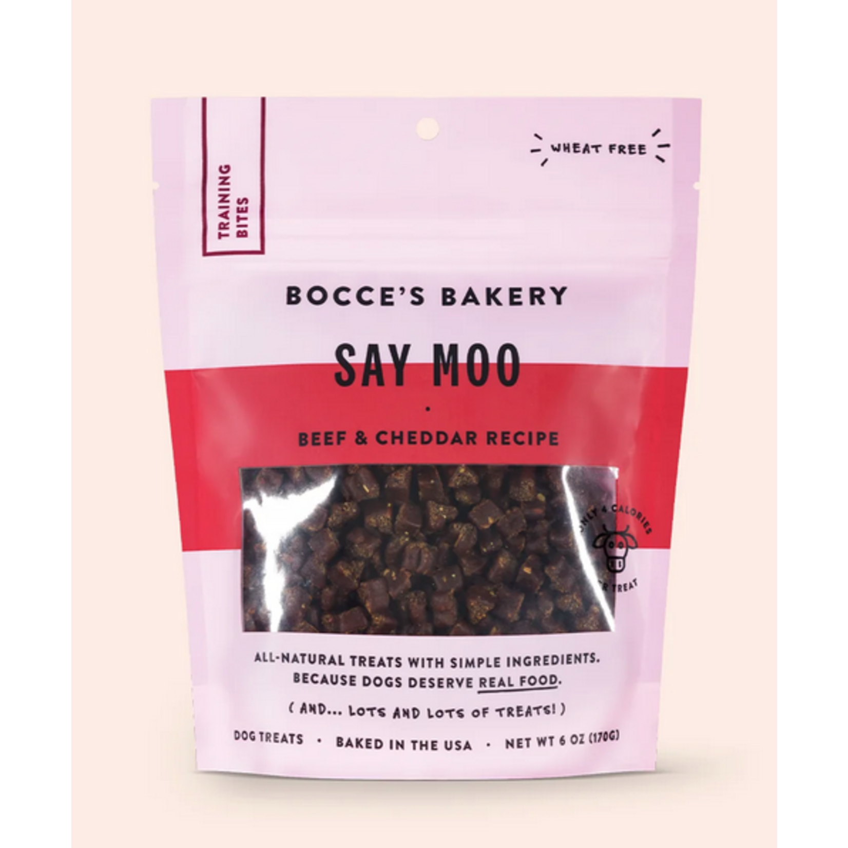 Bocce's BOCCE'S Training Treat Say Moo Dog 6oz