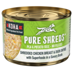 Koha KOHA Pure Shreds Chicken & Duck Dog Can 5.5oz