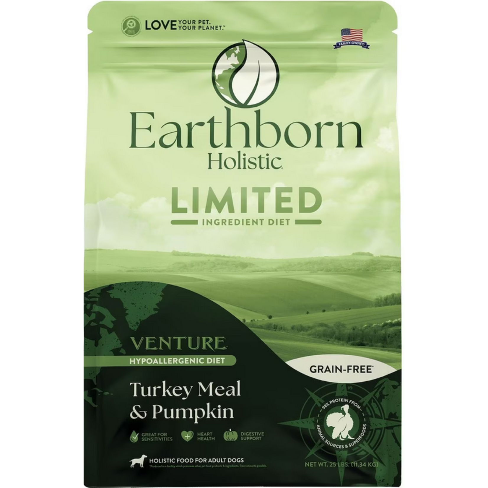 Venture Earthborn Venture GF Turkey and Butternut Squash Dog Food