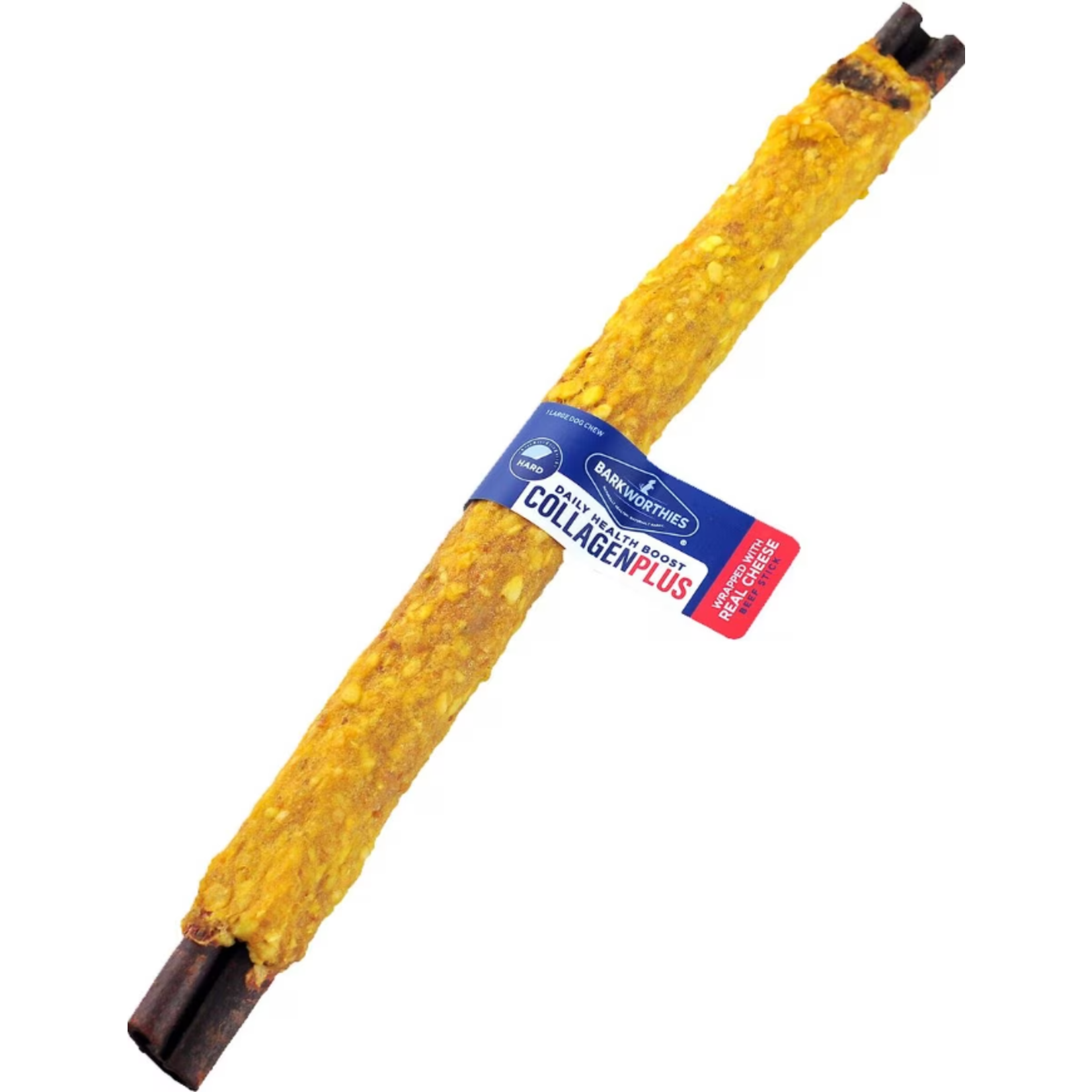 Barkworthies Barkworthies 12" Collagen Cheese Dog Chew