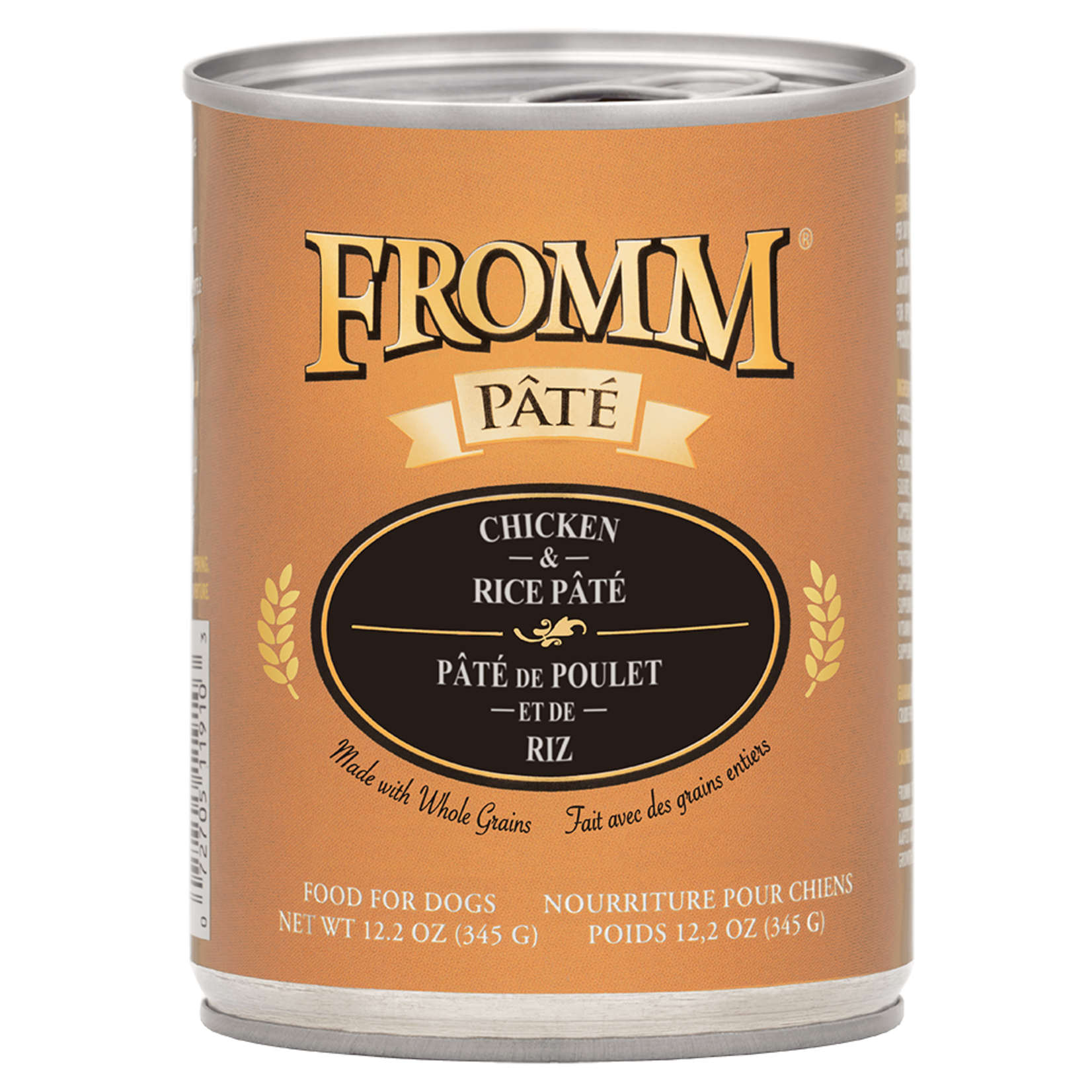 Fromm Family FROMM Gold Pate Chicken Rice Dog 12oz