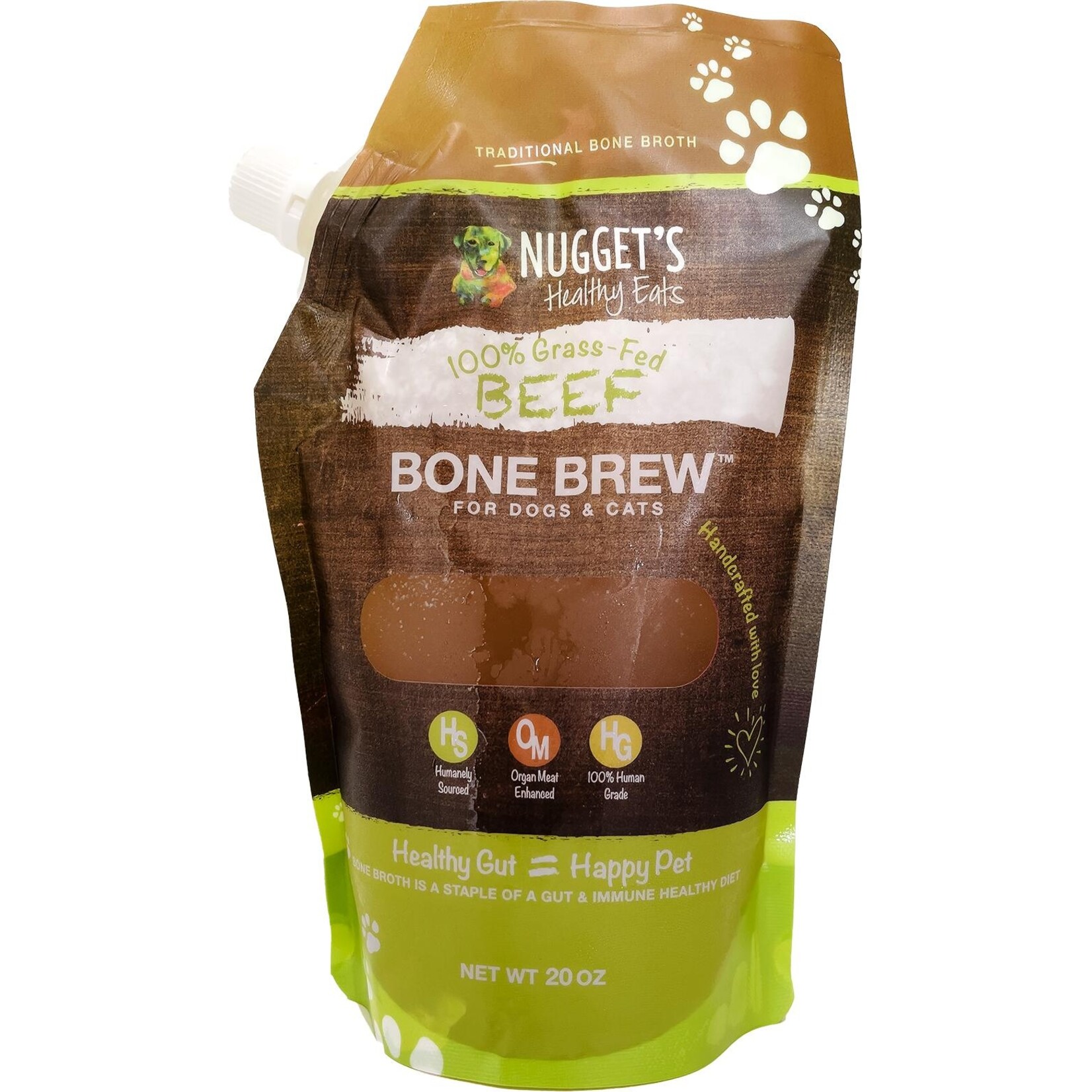 Nugget's Healthy Eats NUGGET'S Frozen Bone Brew 20oz