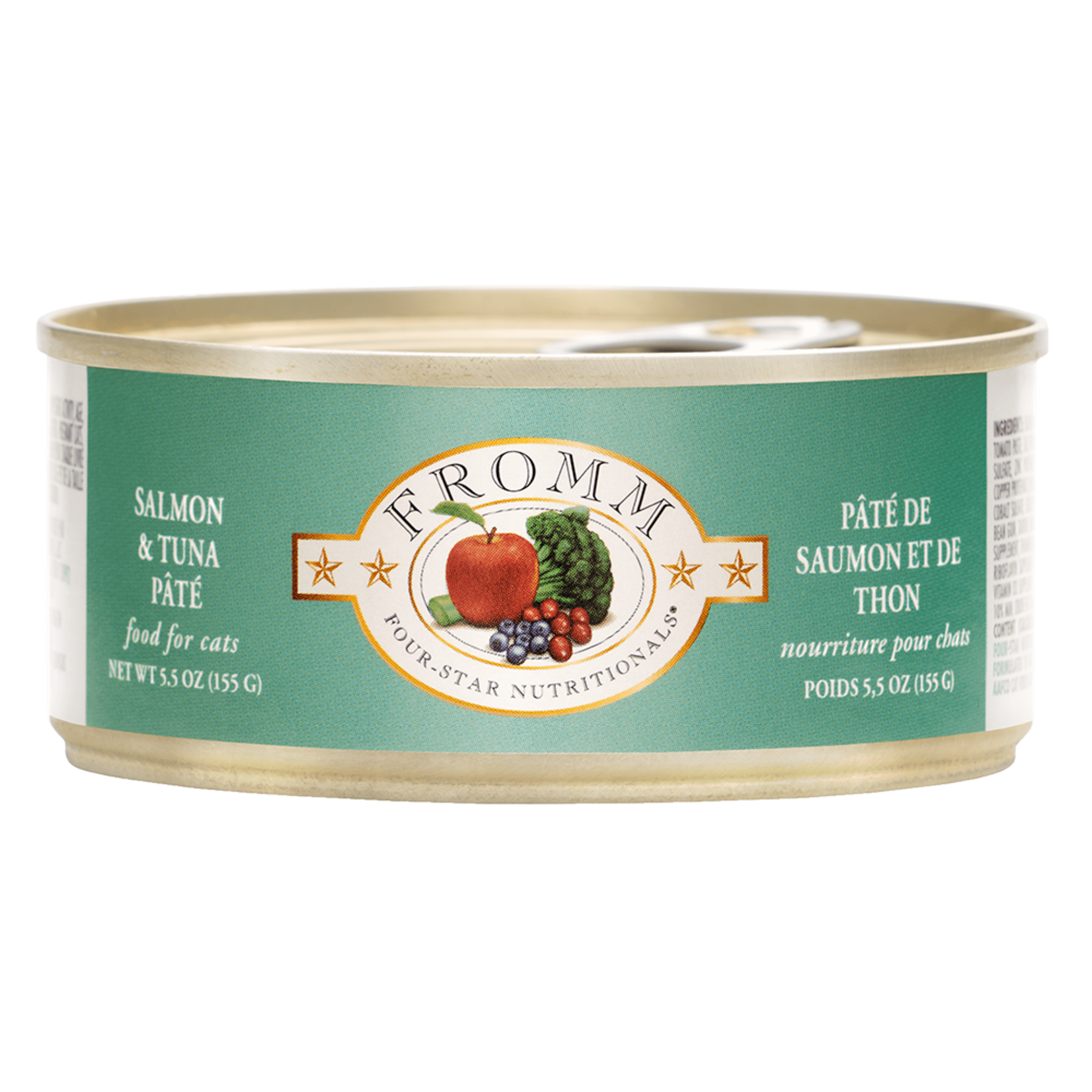 Fromm Family Fromm Salmon & Tuna Pâté Canned Cat Food 5.5oz