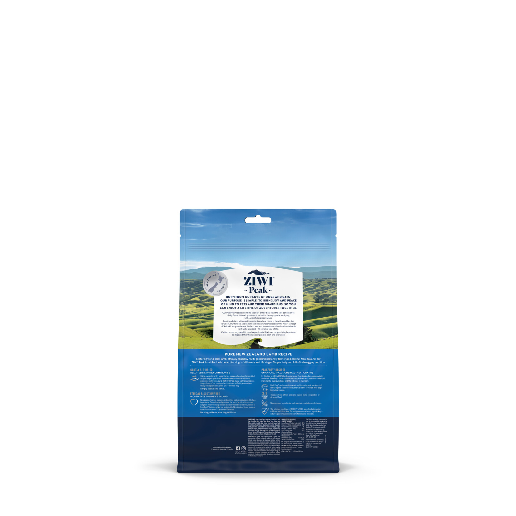 ZIWI Pets ZIWI PEAK AIR DRIED LAMB 1#