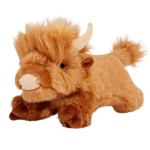 Fluff & Tuff Fluff & Tuff Shaggy The Highland Cow Medium+ Dog Toy