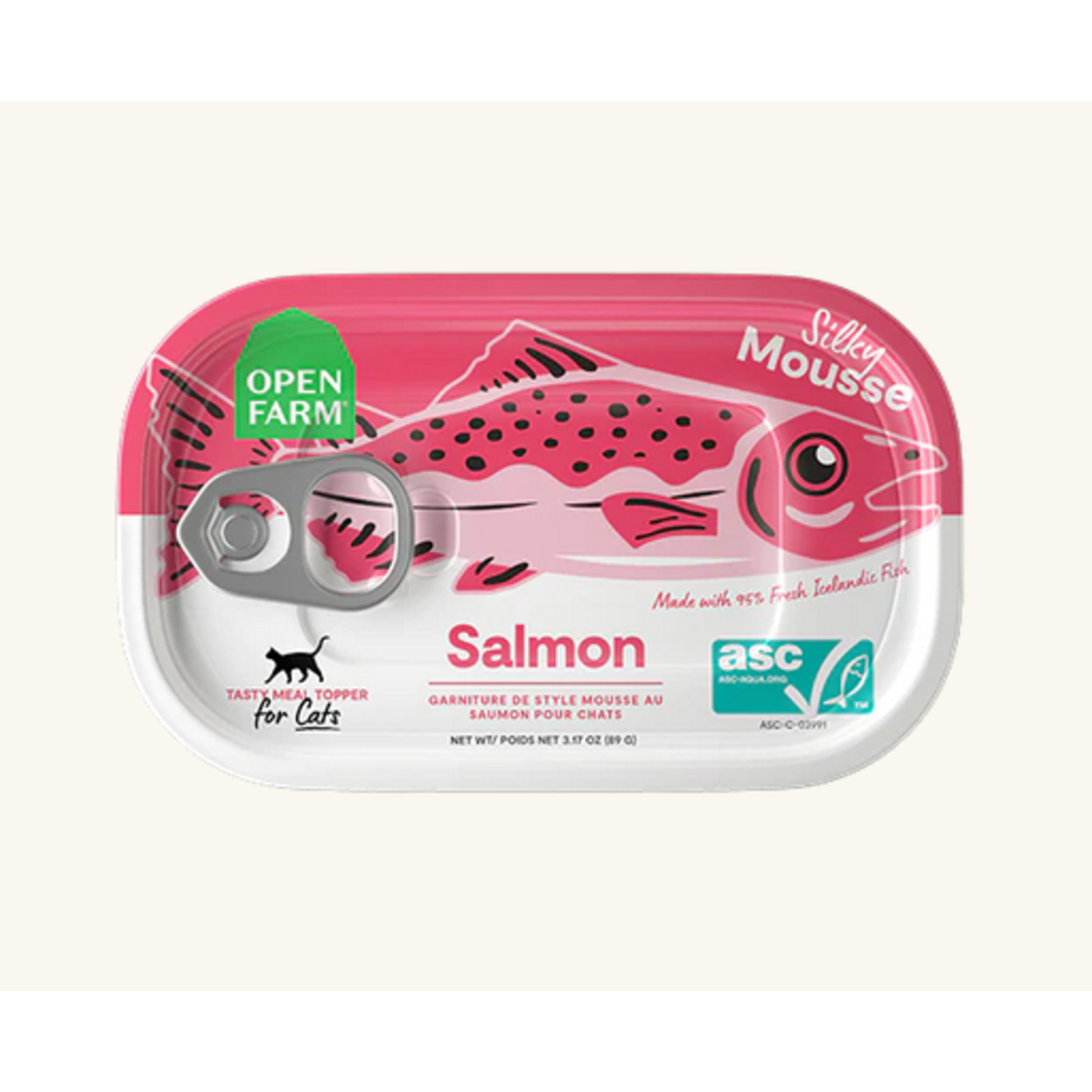 Open Farm OPEN FARM CAT SALMON TOPPER 3.17 OZ