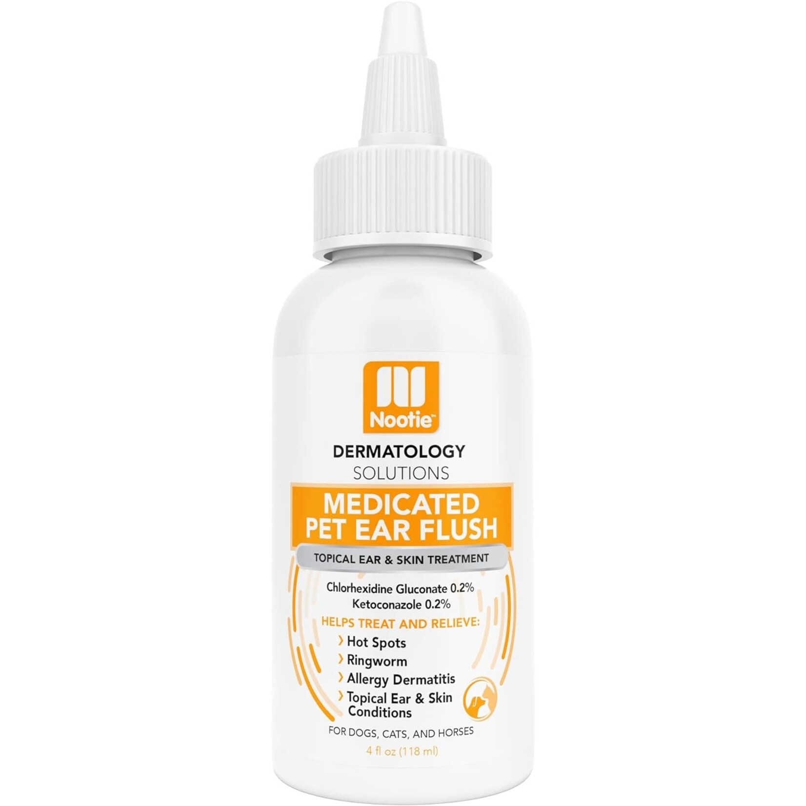 Nootie Nootie Medicated Pet Ear Flush 4 oz