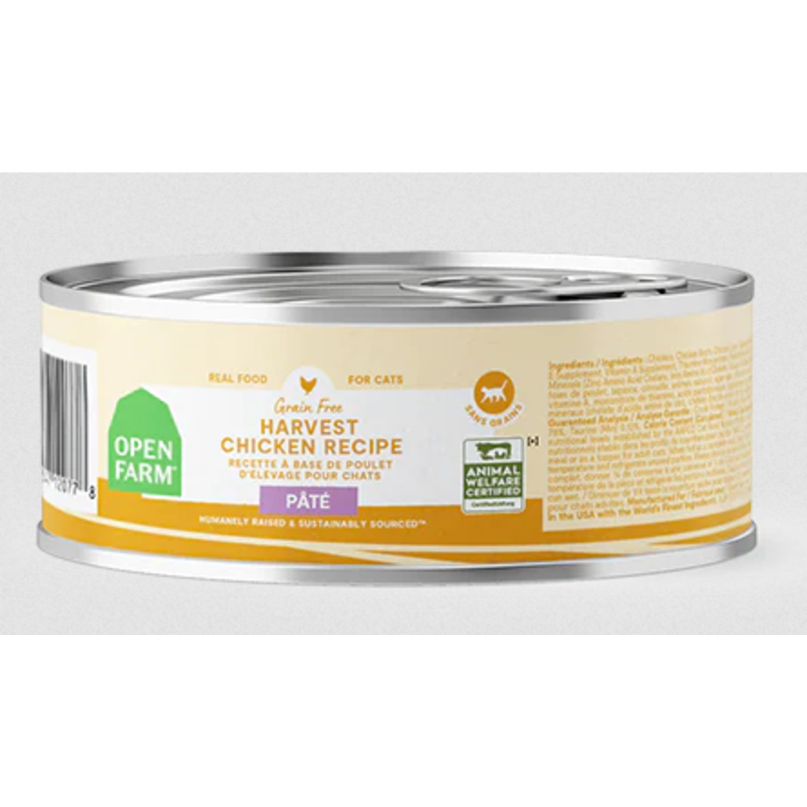 Open Farm Open Farm GF Harvest Chicken Cat 5.3 oz Can