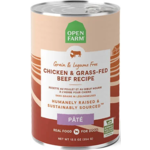 Open Farm Open Farm Chicken & Grass-Fed Beef Pate Wet Dog Food 12.5 oz