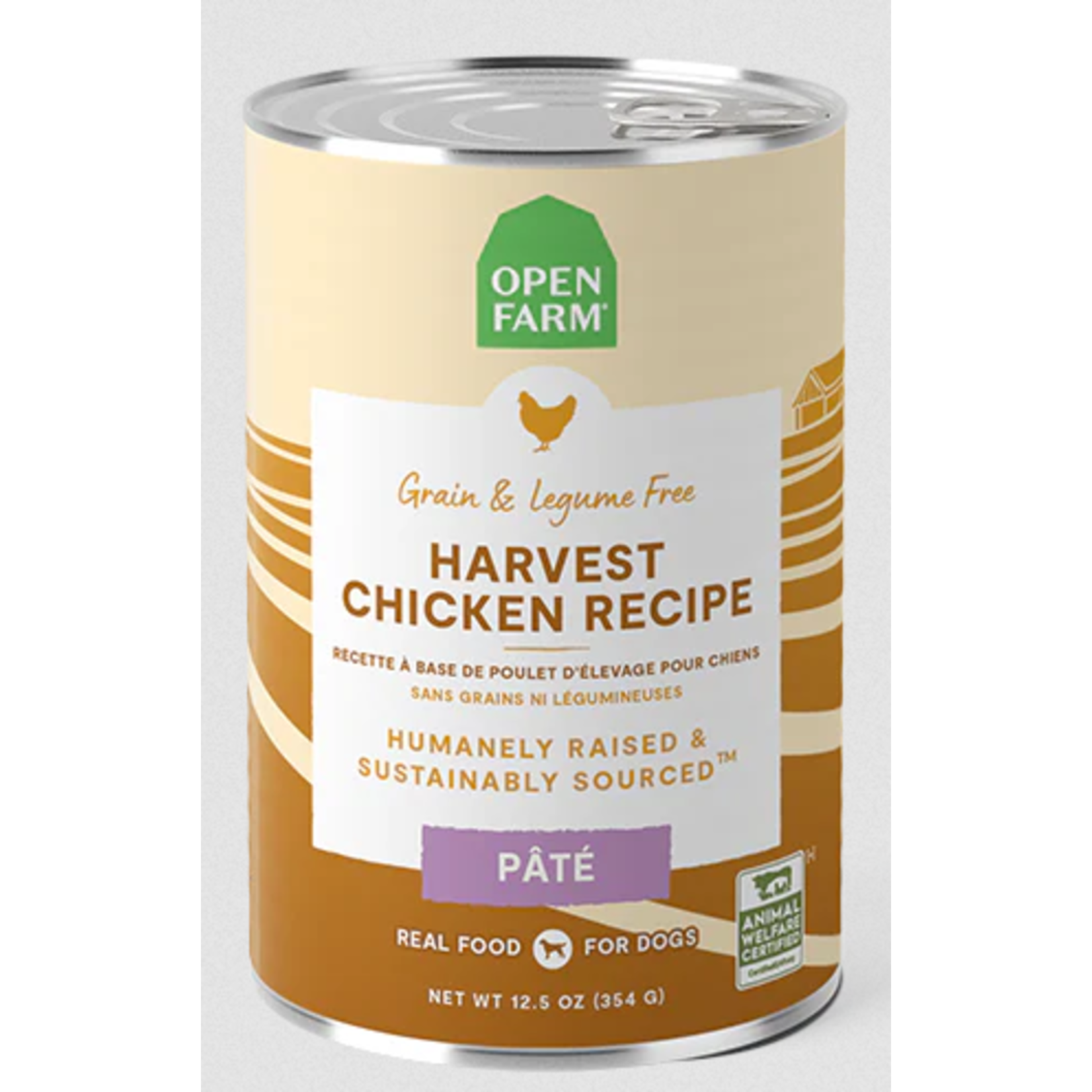 Open Farm OPEN FARM HARVEST CHICKEN PATE 12.5oz