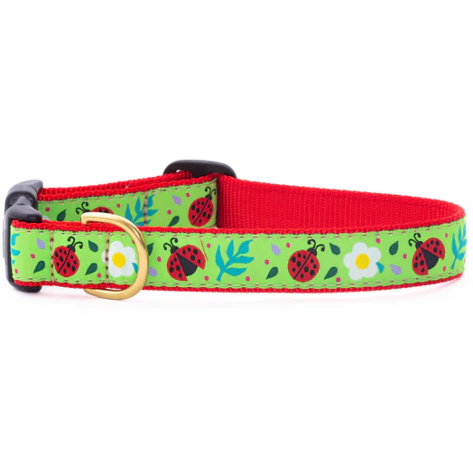 Up Country UPCOUNTRY Ladybugs Dog Collar