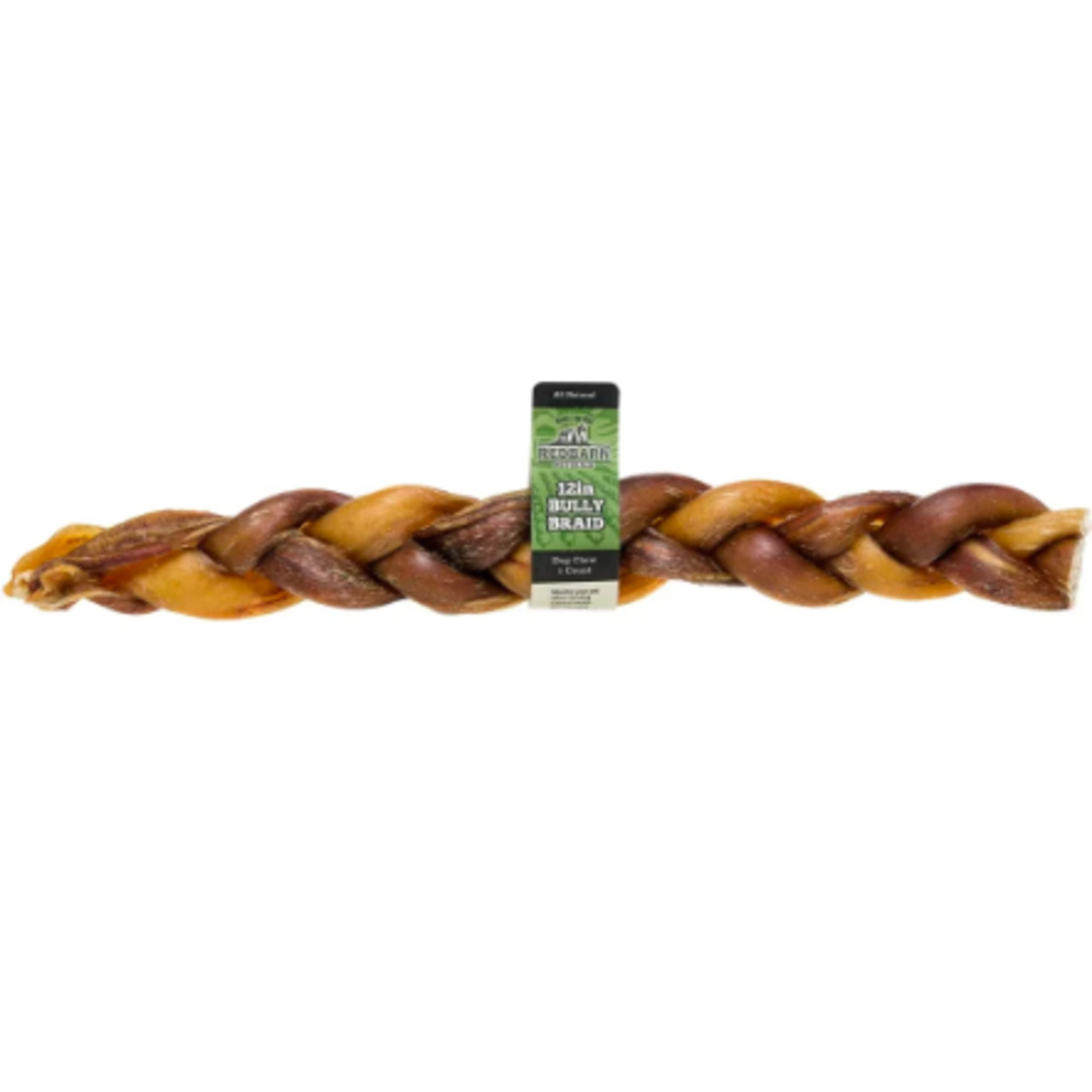 Red Barn REDBARN Braided Bully Stick 12"