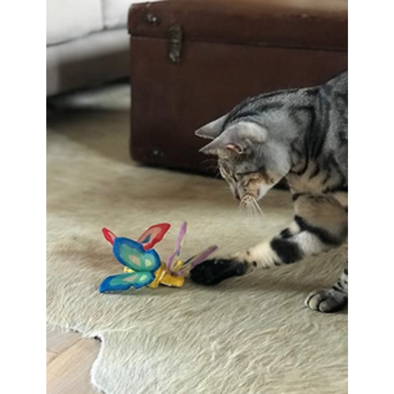 Yeowww YEOWWW Catnip Butterfly Purple Toy