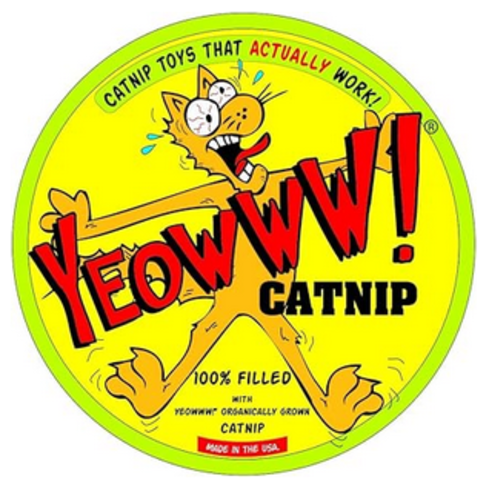 Yeowww YEOWWW Catnip Butterfly Purple Toy