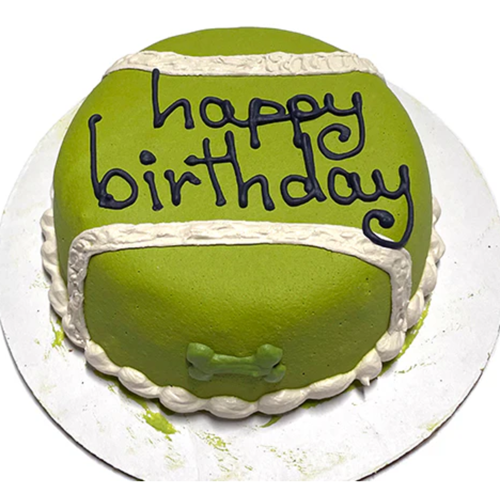 Bubba Rose Biscuit Co Bubba Rose Frozen HBD Tennis Ball PB & Banana Cake Dog