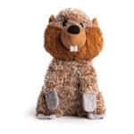 Fabdog FABDOG Fluffie Beaver LG Dog Toy