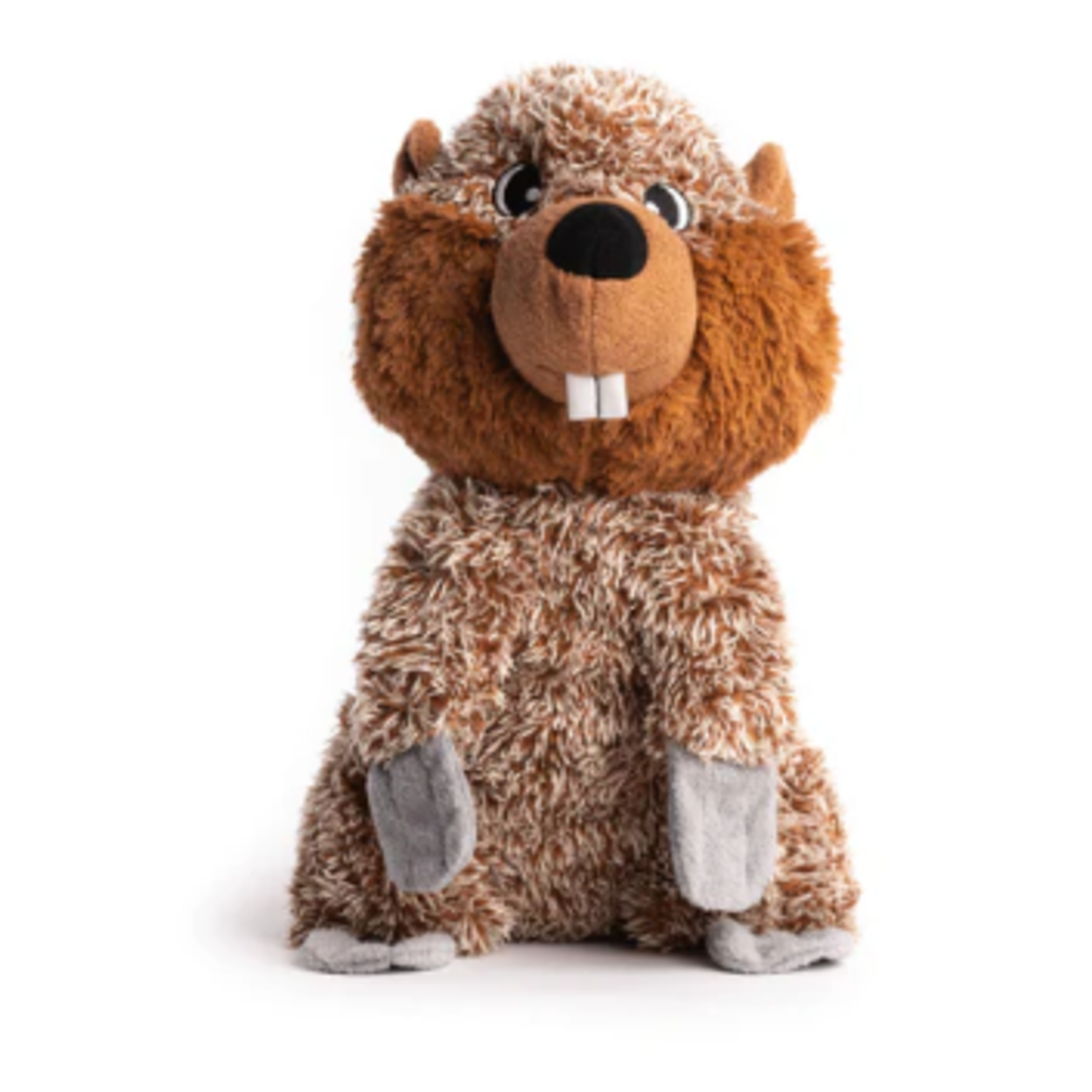 Fabdog FABDOG Fluffie Beaver LG Dog Toy