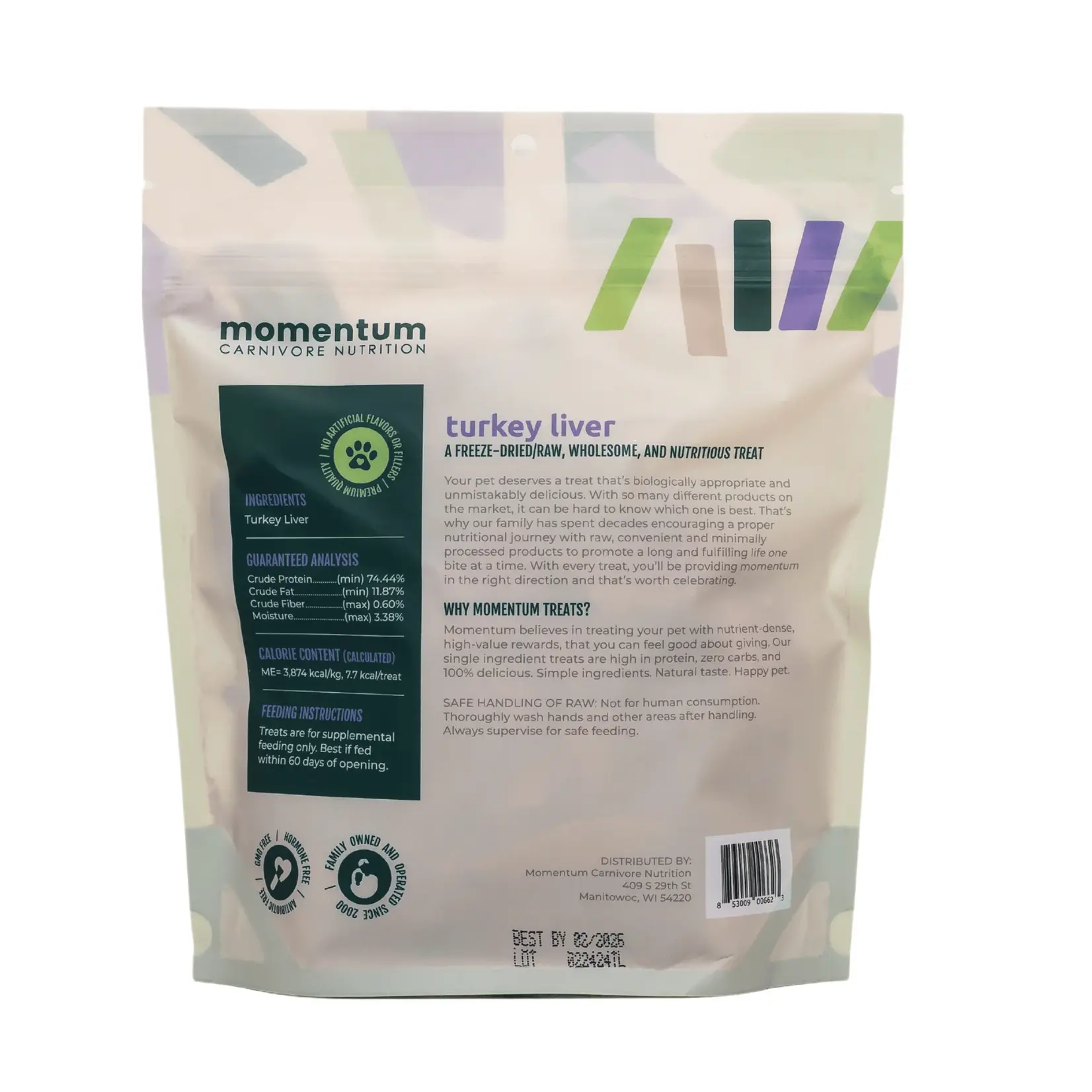 Momentum Momentum Freeze-Dried Turkey Liver Treats 4oz