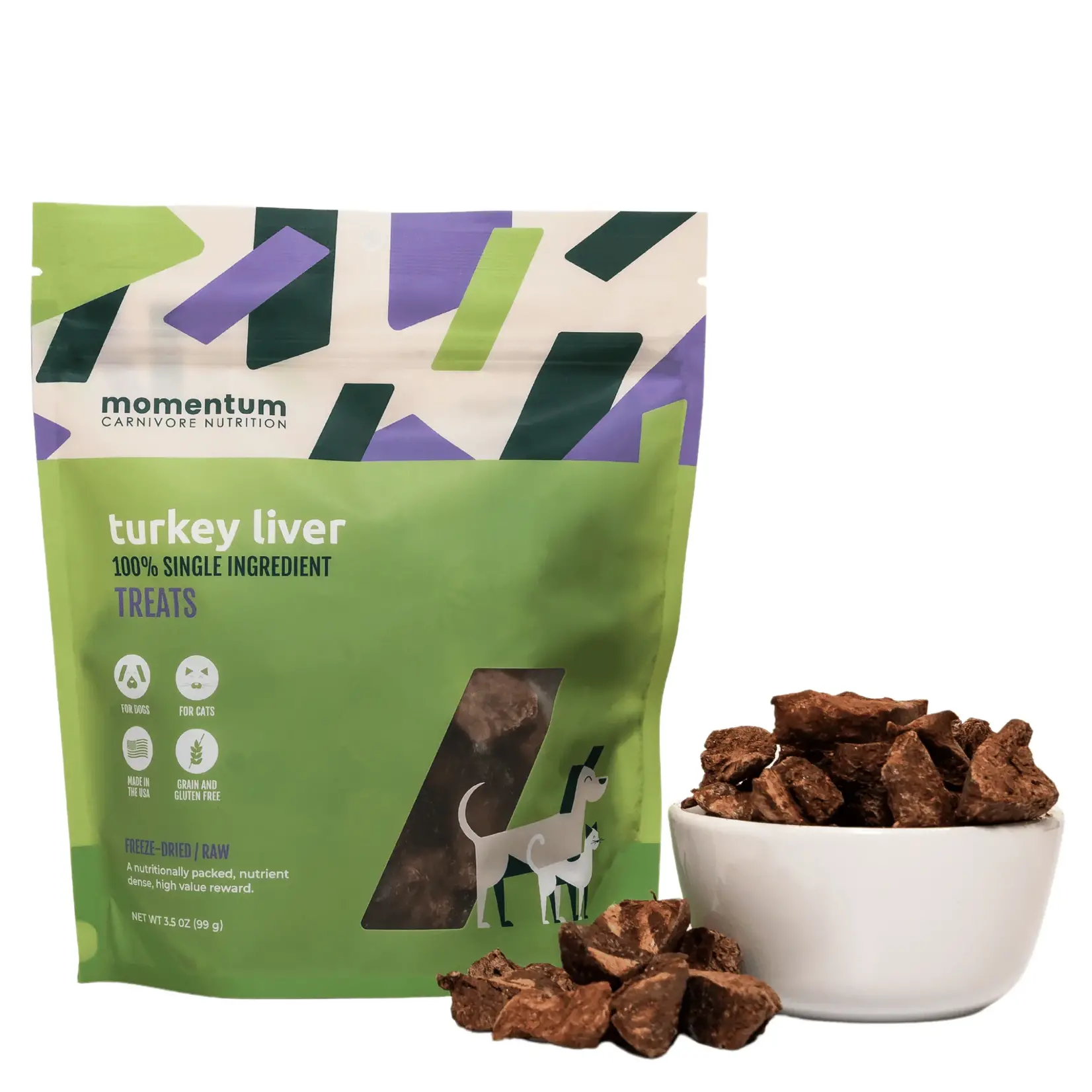 Momentum Momentum Freeze-Dried Turkey Liver Treats 4oz